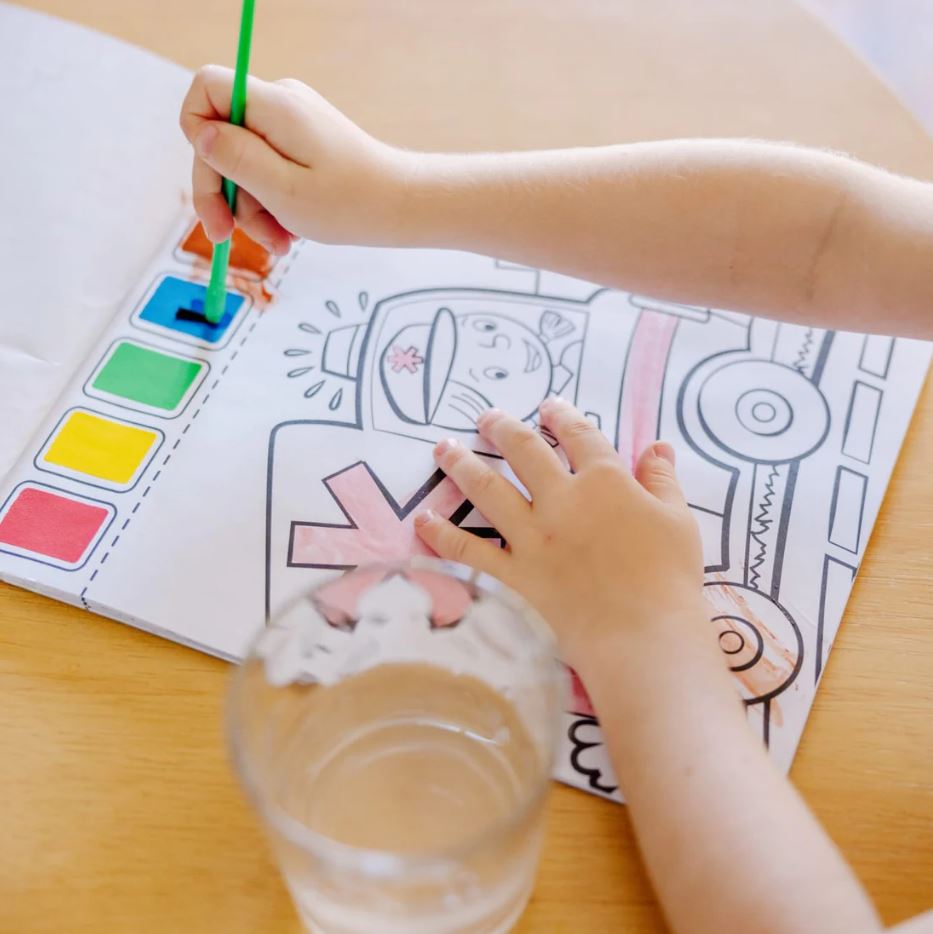 Hot Deal! Melissa & Doug Water-Painting Activity Set for Vehicles - Ideal for Kids
