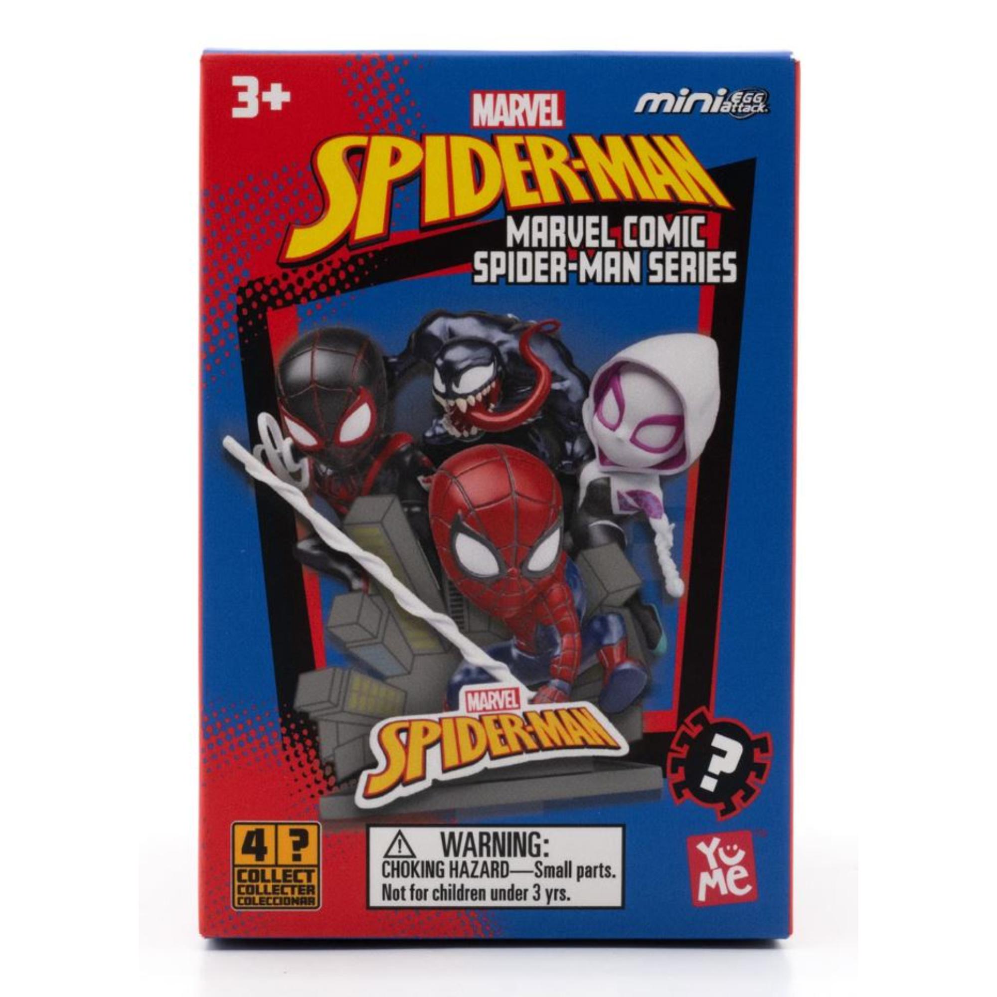 Hot! Yume Spider - Man Surprise Attack Box Assorted Styles
