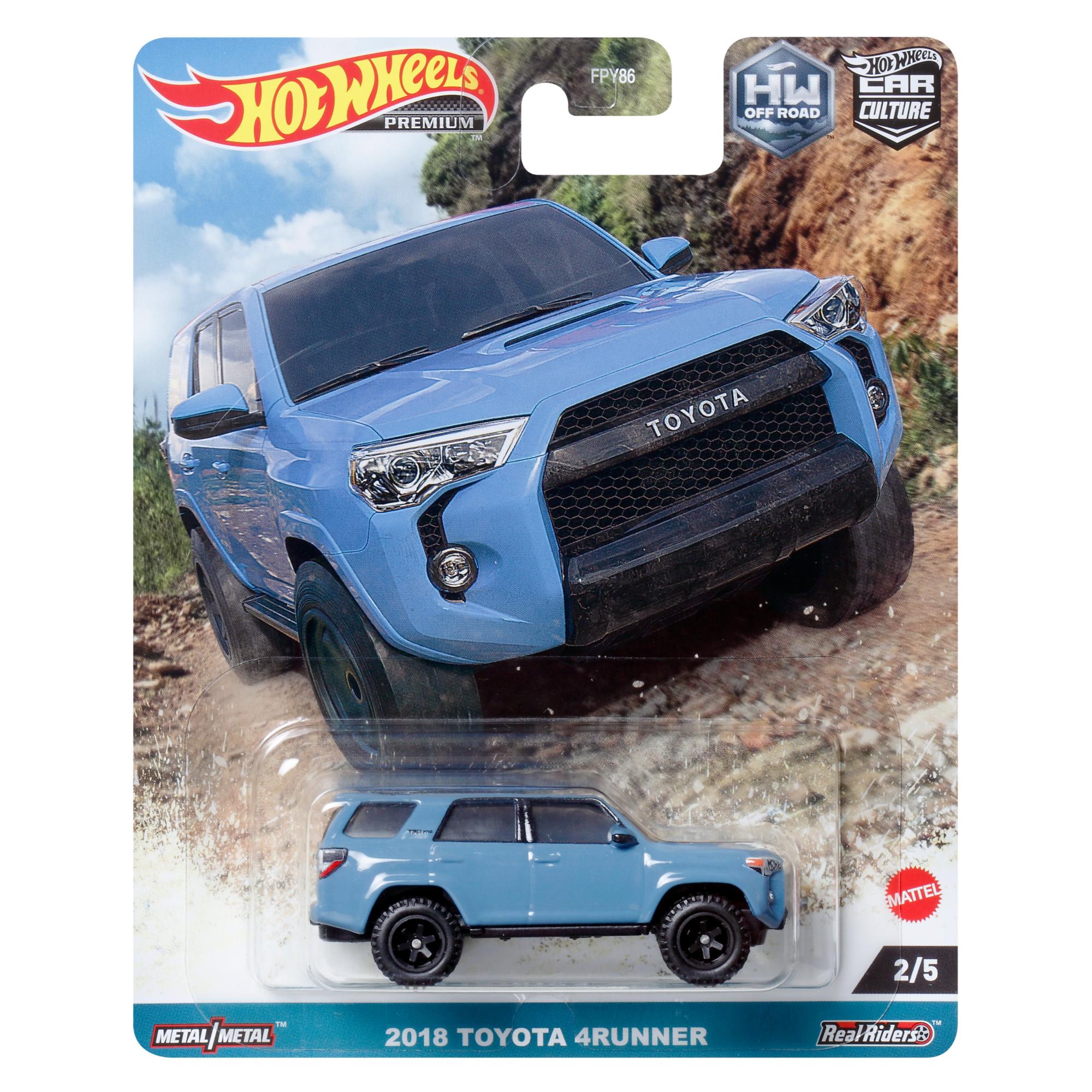 2018 Toyota 4Runner - Hot Wheels Car Culture Hw Off Road Vehicle 2/5 - Collectible!