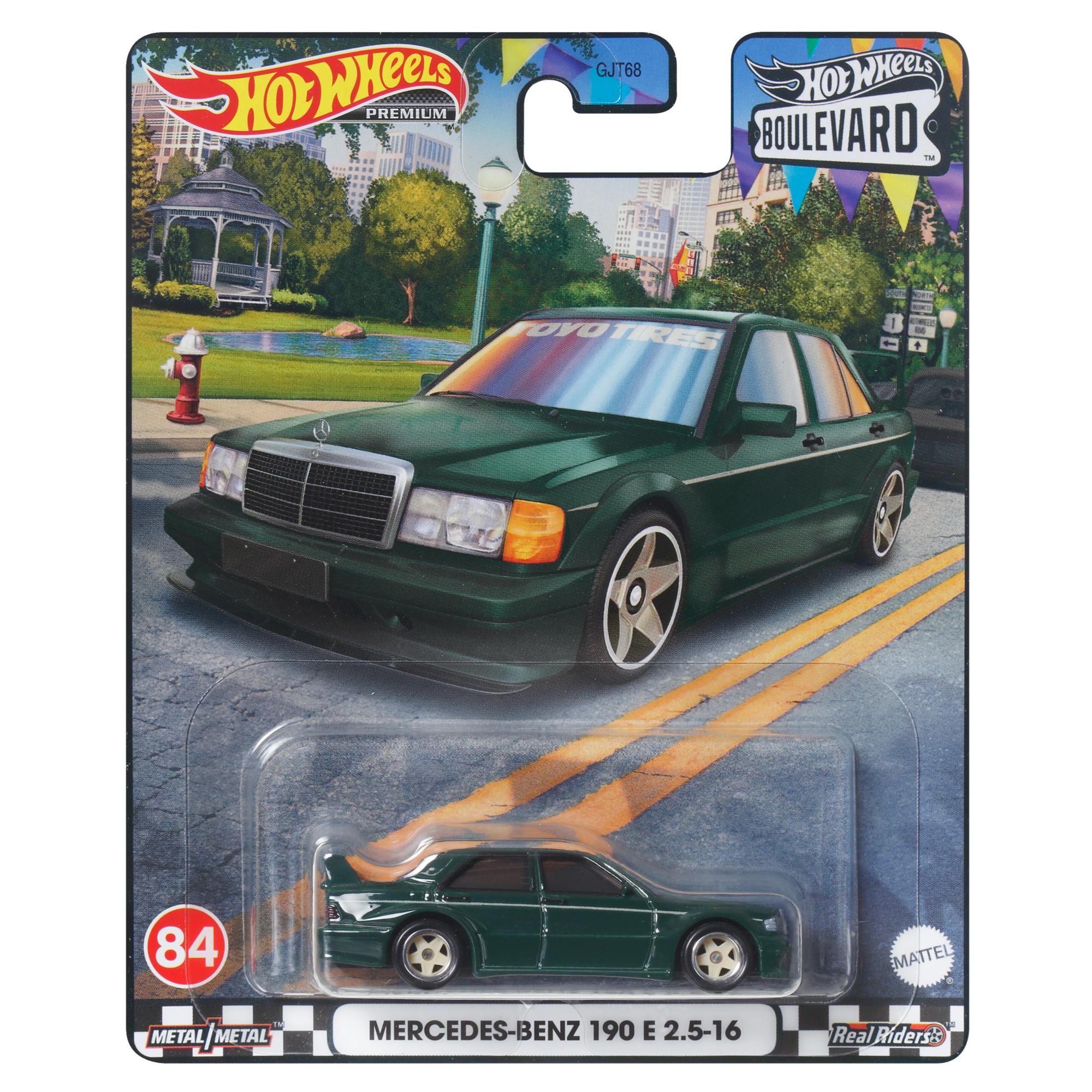 Hot Wheels Boulevard: 1984 Mercedes-Benz 190 E 2.5 - 16 Collectible Die - Cast Car