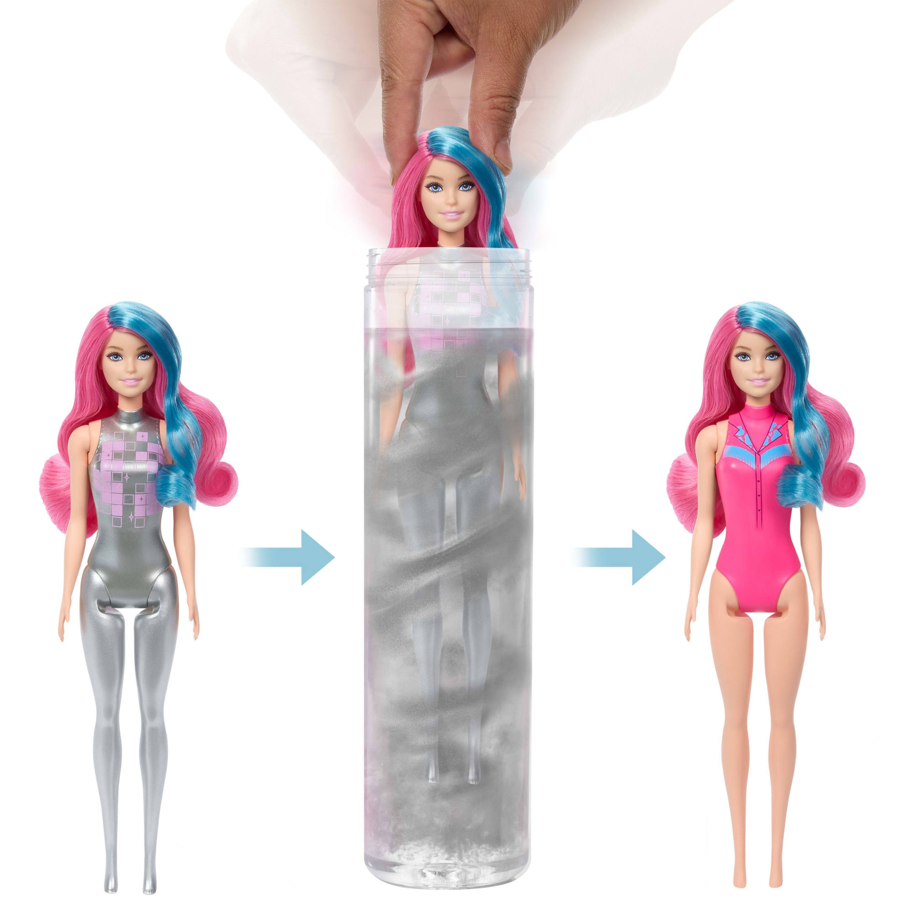Hot Deal! Barbie Disco Star Series Colour Reveal Fashion Dolls for Kids