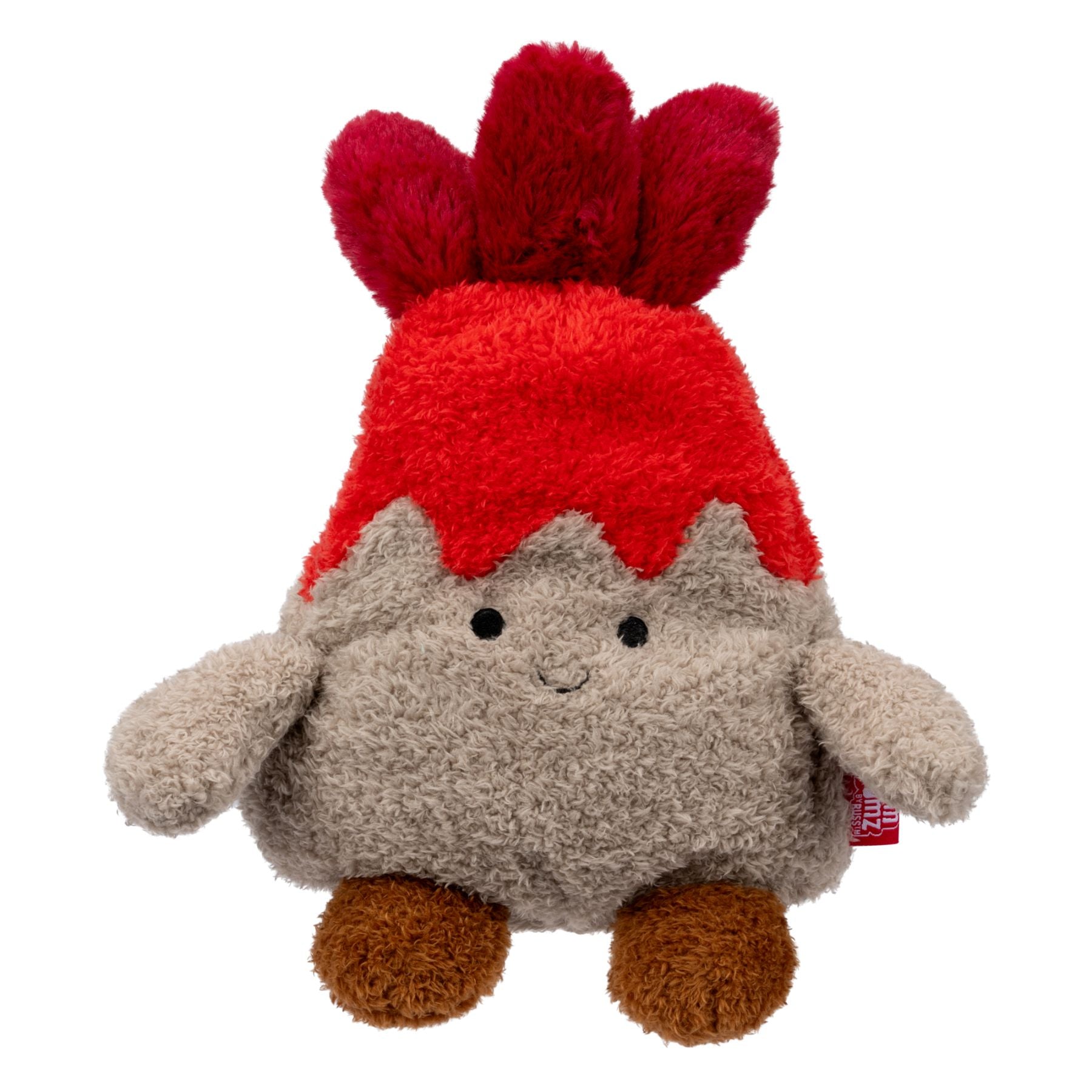 7.5-Inch Soft Plush Weatherbumz - Volcano Volkan Beanbag Toy