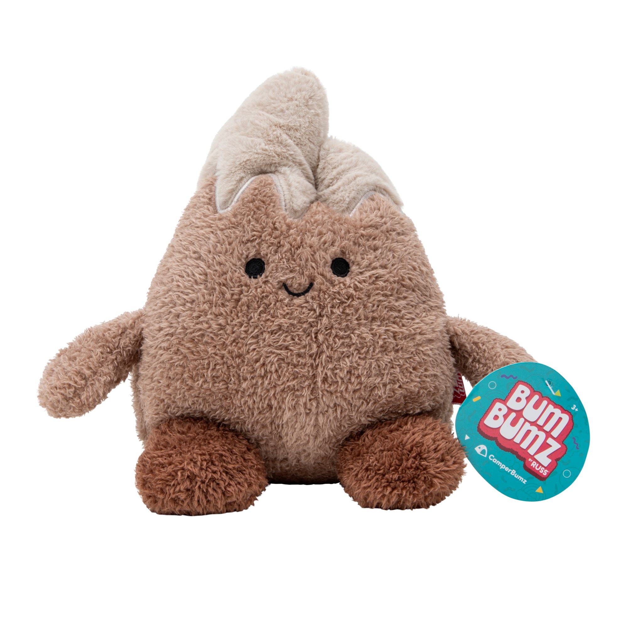 7.5-Inch Soft Plush Camperbumz - Monica Mountain Bumbumz