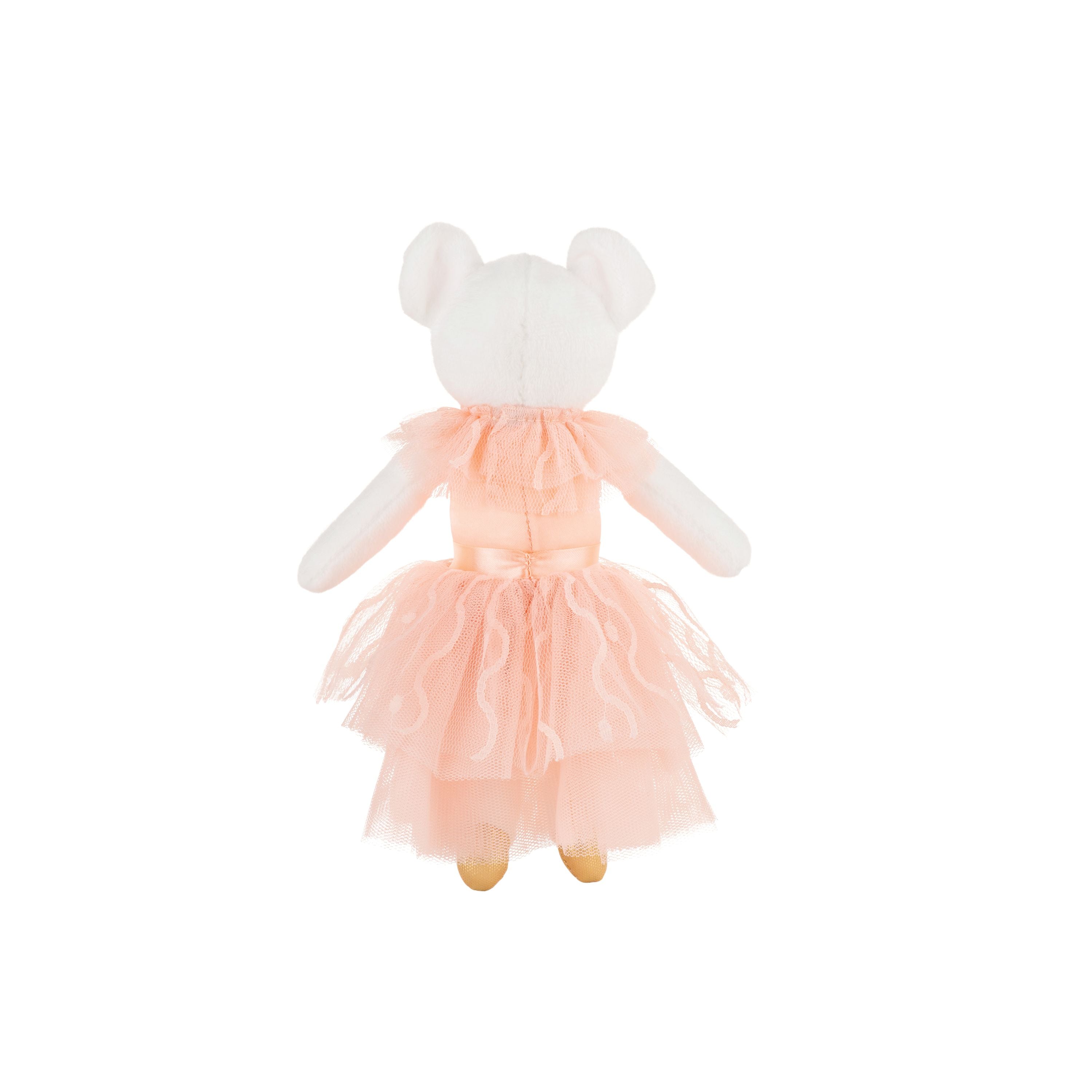 Hot Sale! 20cm Claris Mini Parisian Peach Soft Plush Toy - The Chic Mouse from Paris