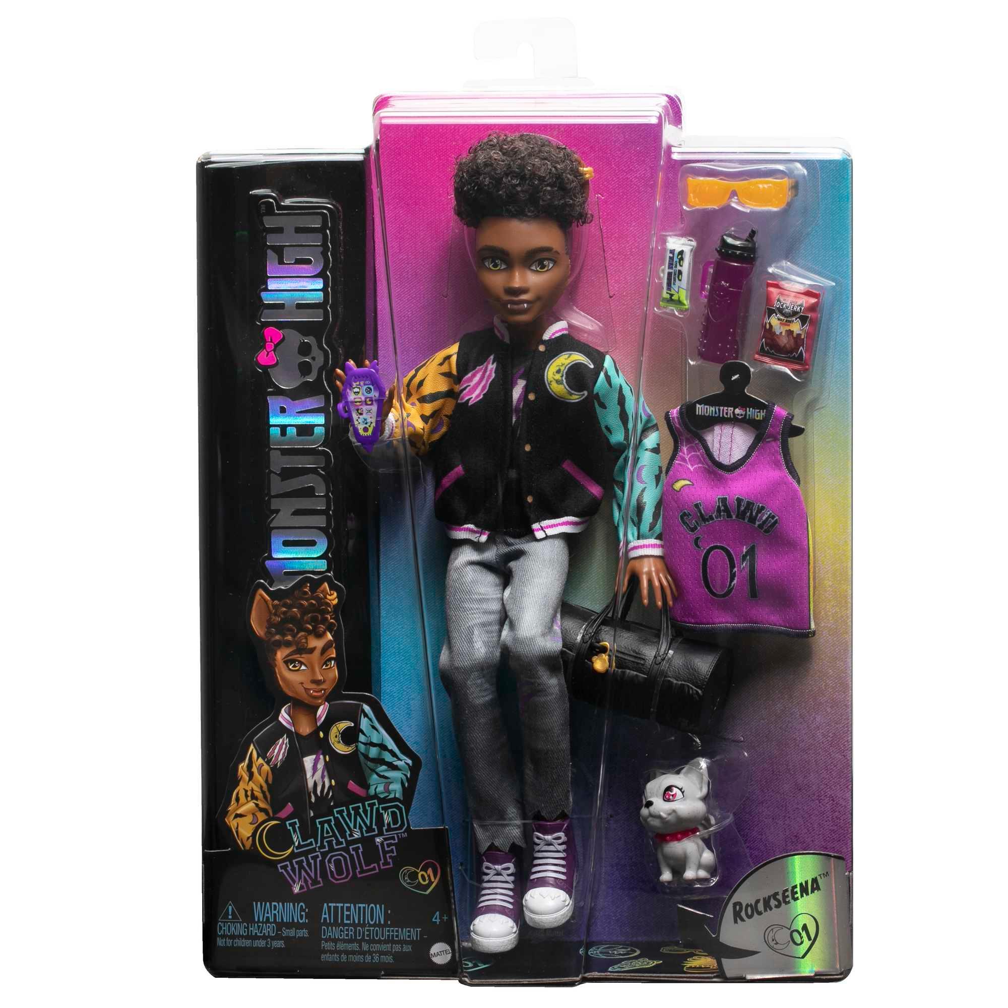 Hot! Monster High Clawd Wolf Doll