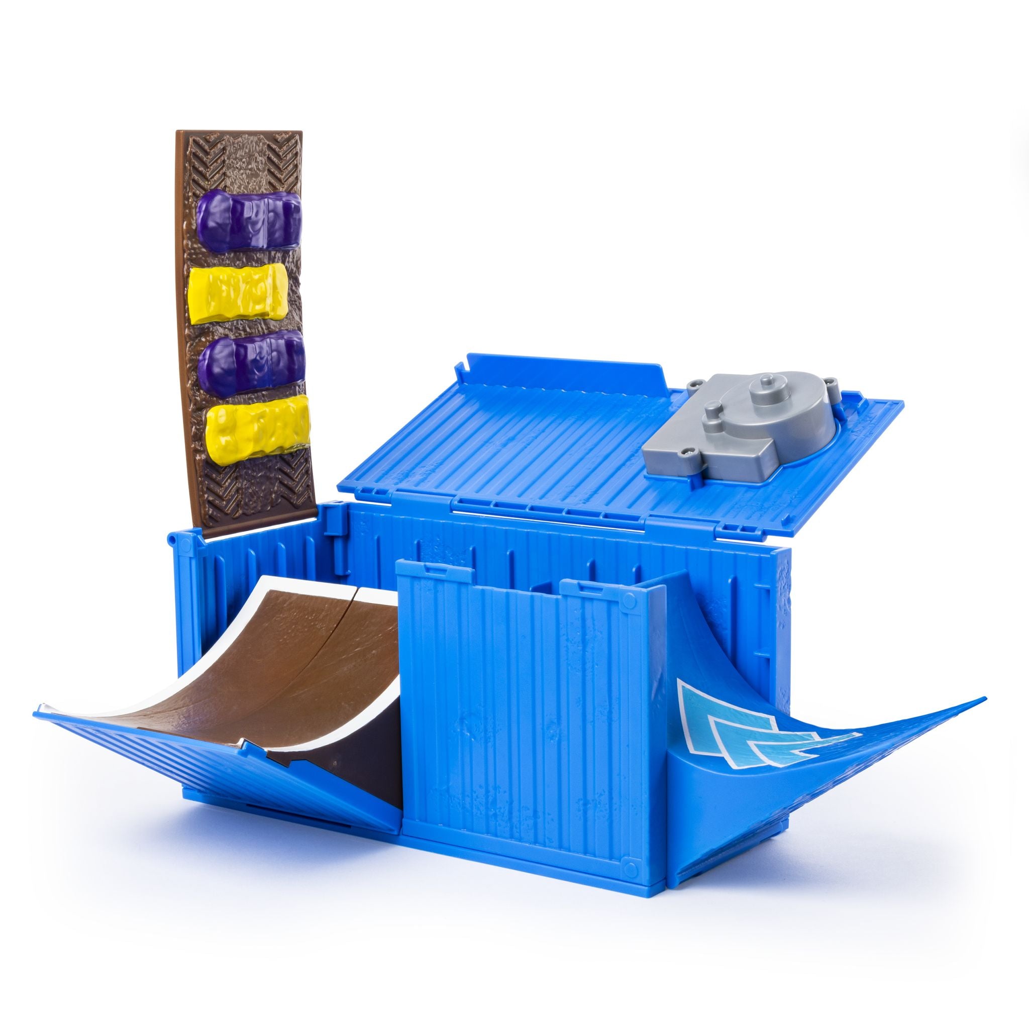 Exclusive Monster Jam Ship It & Flip It Foldable Playset for Kids