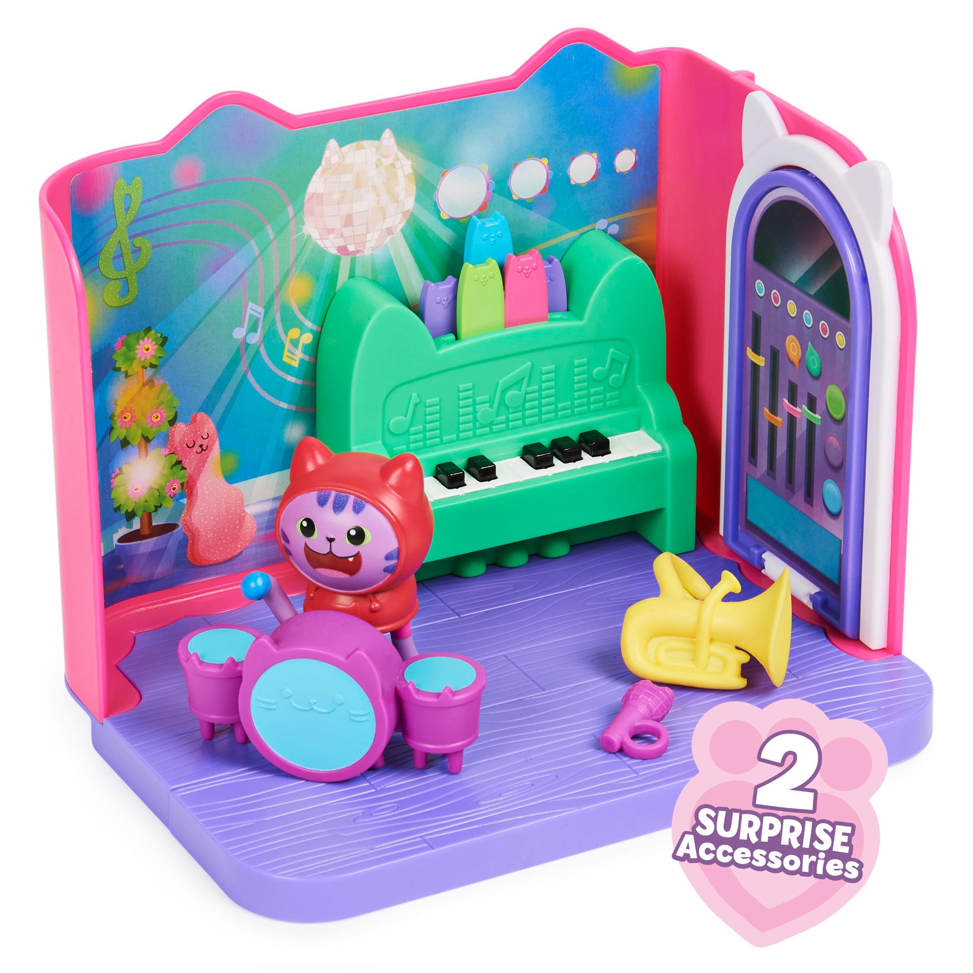 Gabby's Dollhouse Daniel James Catnip's Cool Musical Room Set