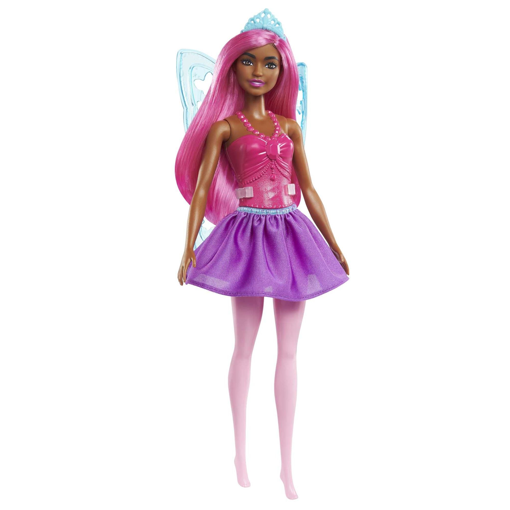 Hot! Barbie Dreamtopia Pink-Haired Fairy Doll