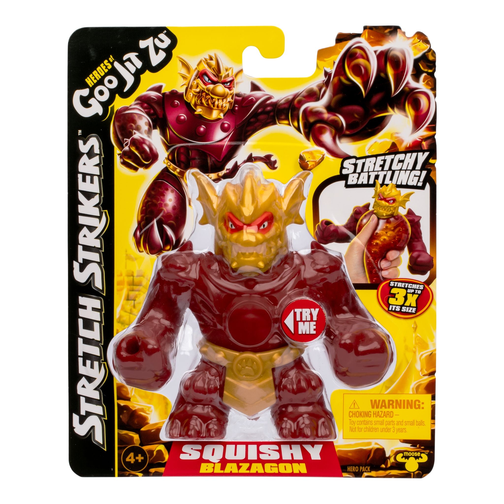 Hot Deal! Heroes of Goo Jit Zu Stretch Strikers Season 11 Blazagon Hero Pack