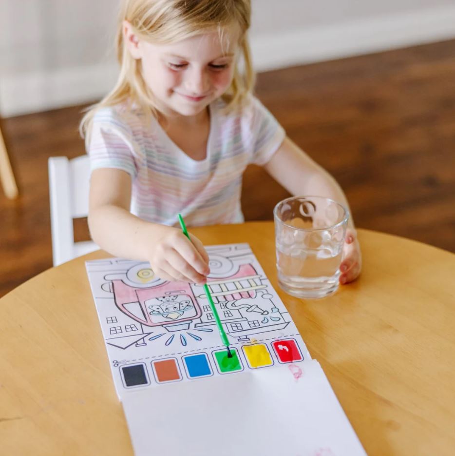 Hot Deal! Melissa & Doug Water-Painting Activity Set for Vehicles - Ideal for Kids