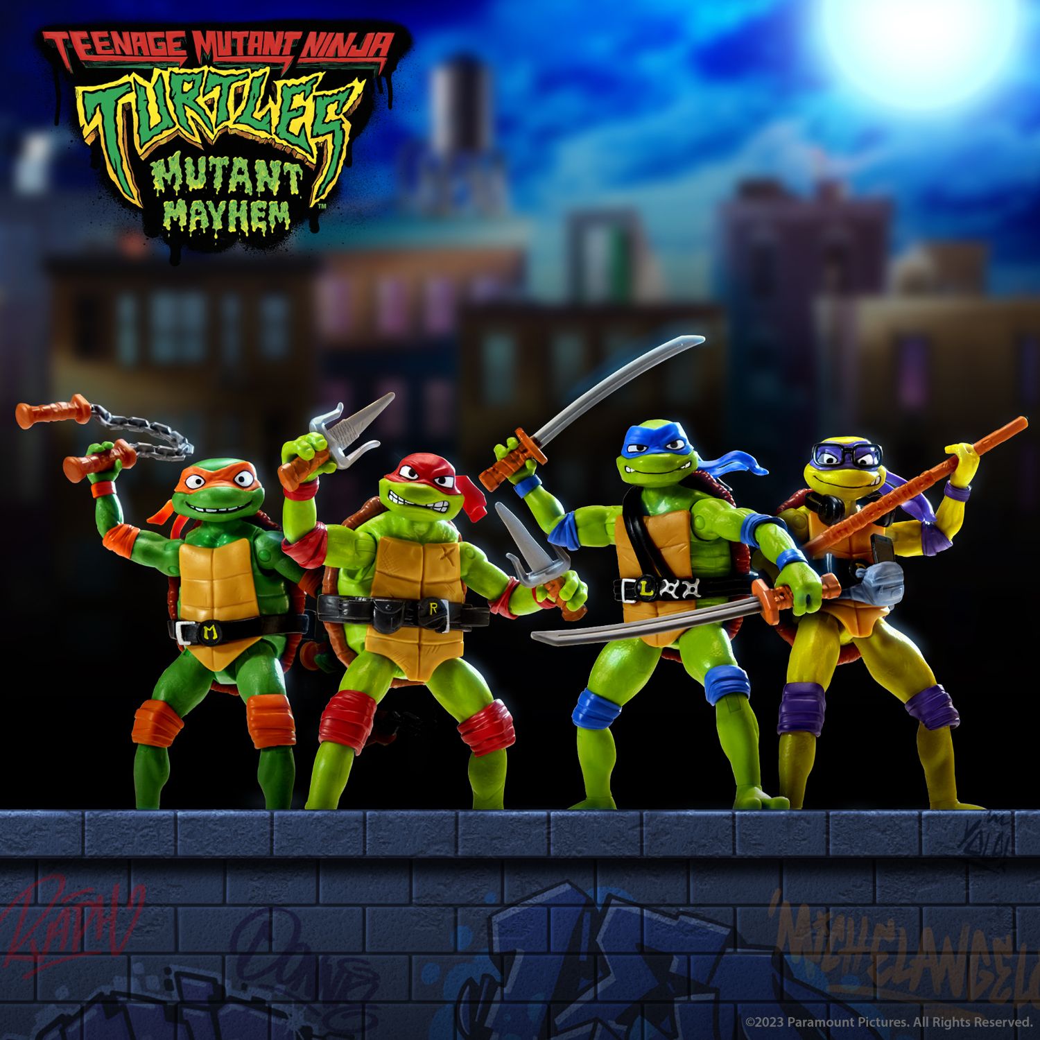 Hot! Teenage Mutant Ninja Turtles: Mutant Mayhem Superfly Basic Figure