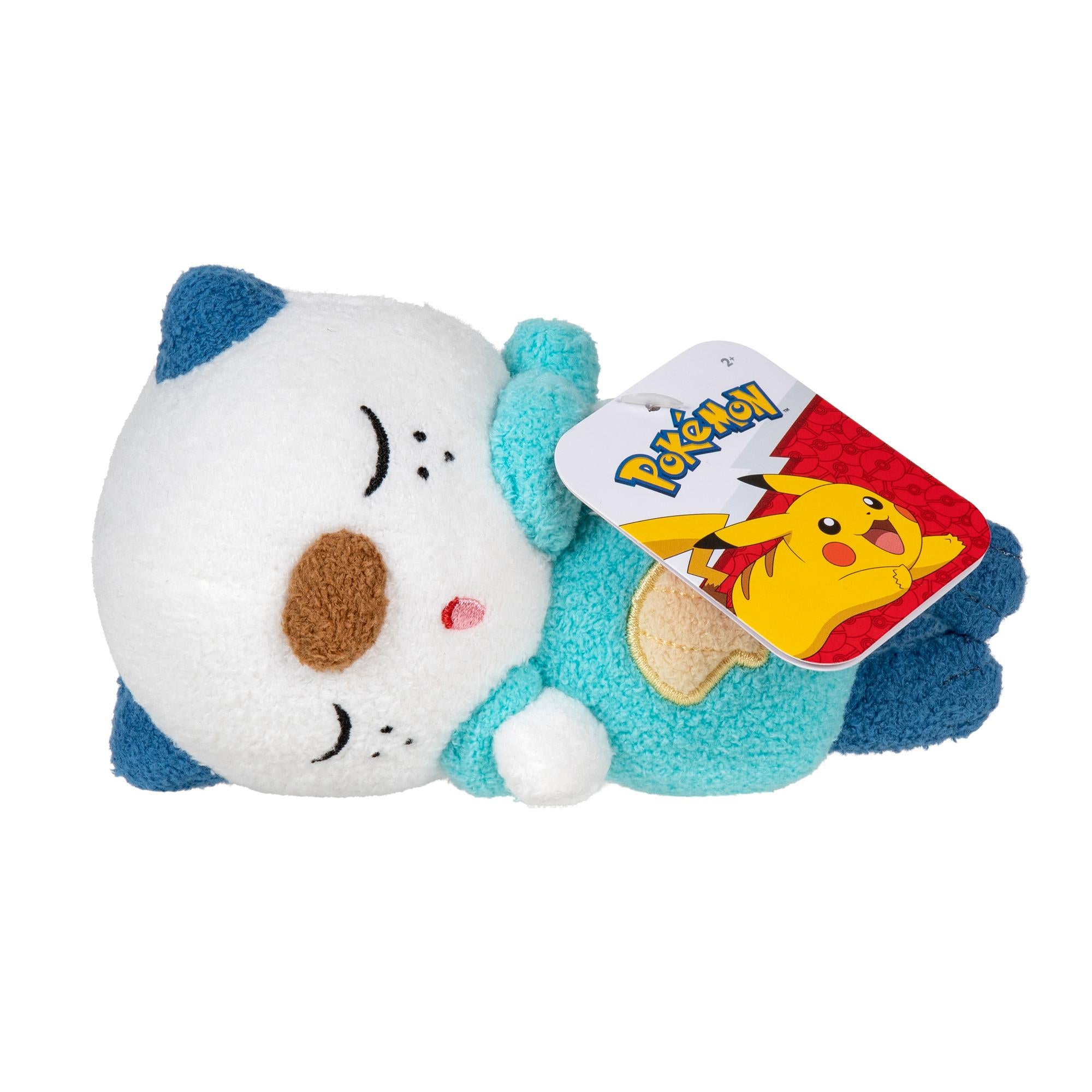 5-Inch Adorable Sleeping Plush Oshawott from Pokémon