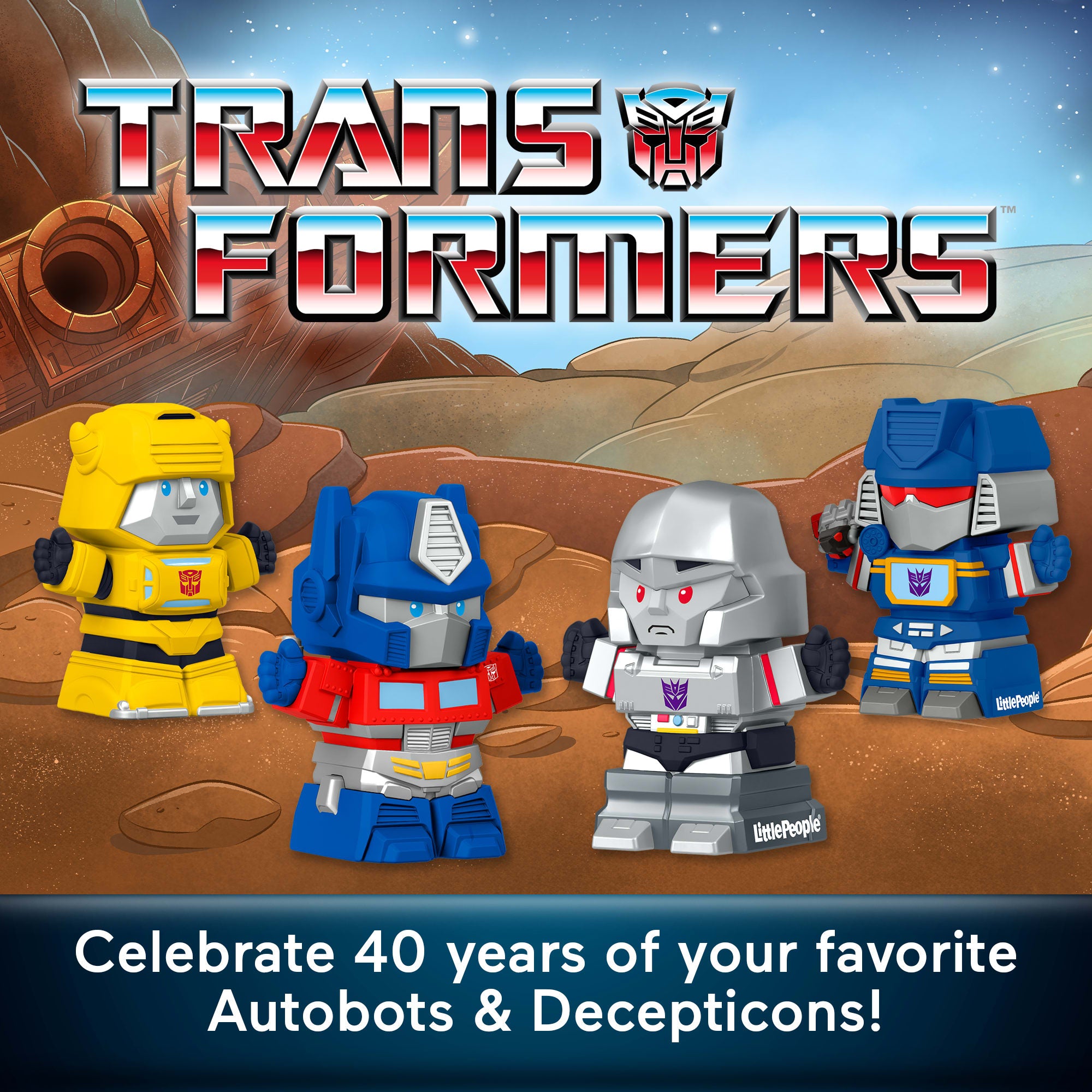 Fisher-Price Little People Collector: Transformers 40th Anniversary Special