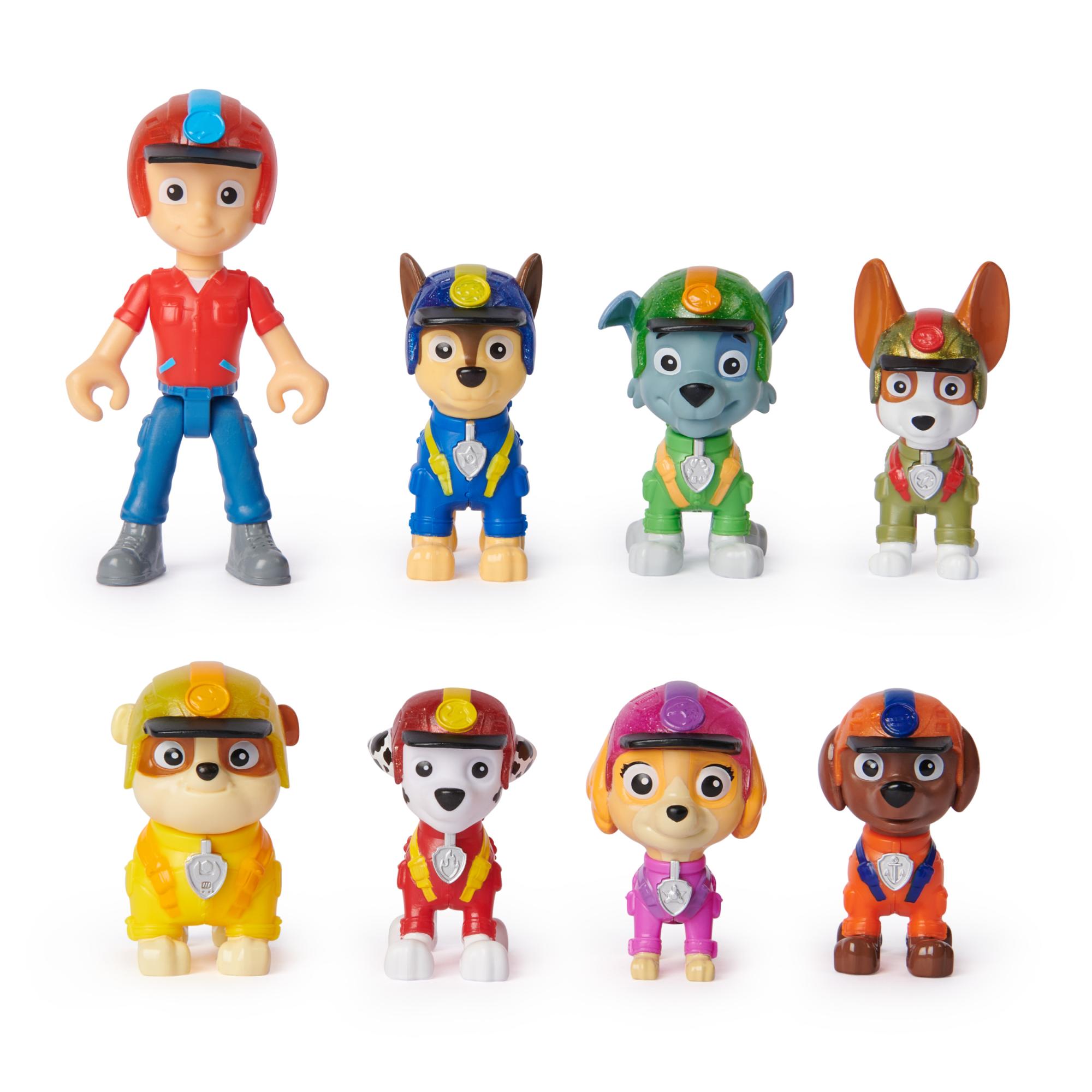PAW Patrol Jungle Pups 8-Piece Action Figure Gift Set - Must-Have for Fans