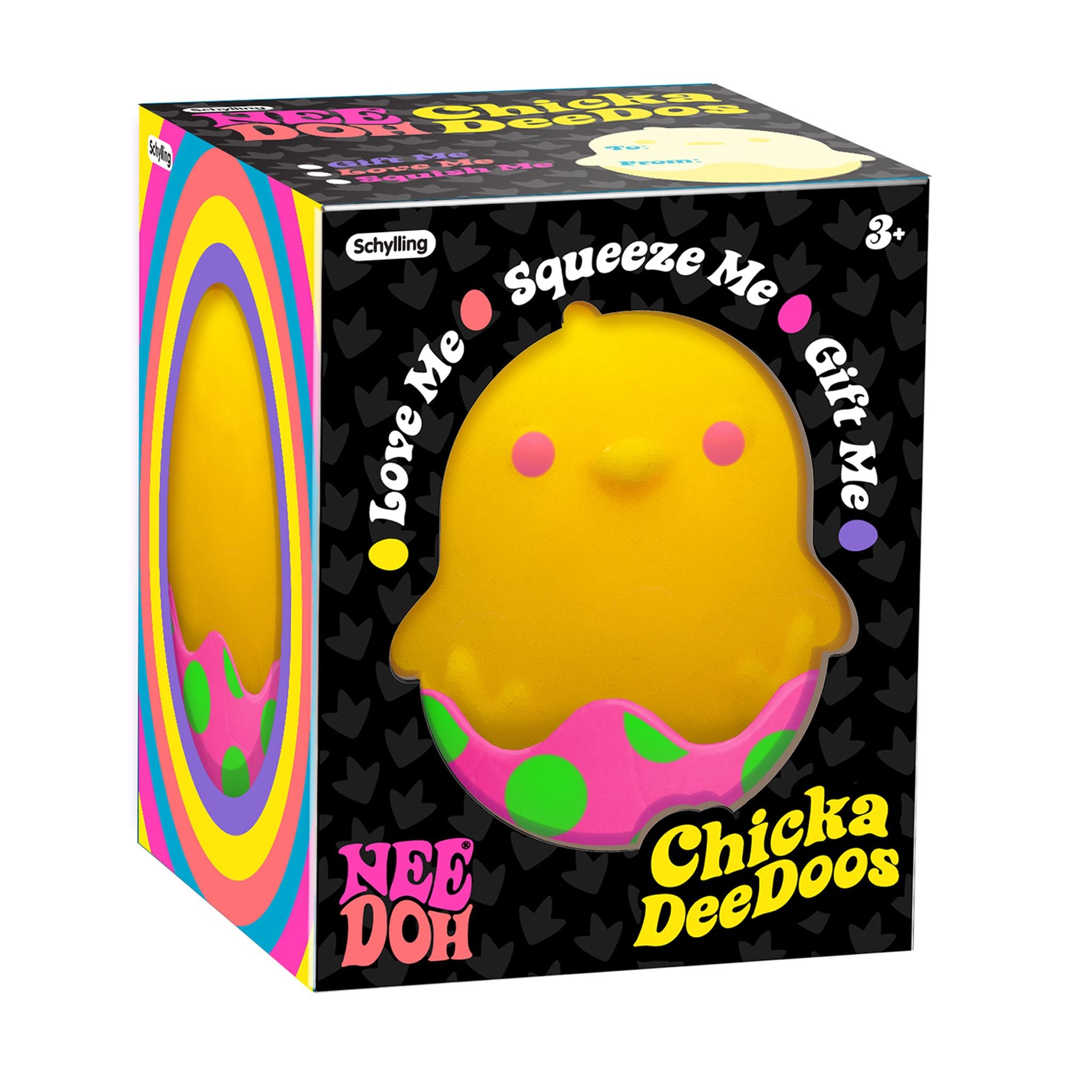 Schylling NeeDoh Chicka Deedoos Stress Relief Toys - Assorted Styles