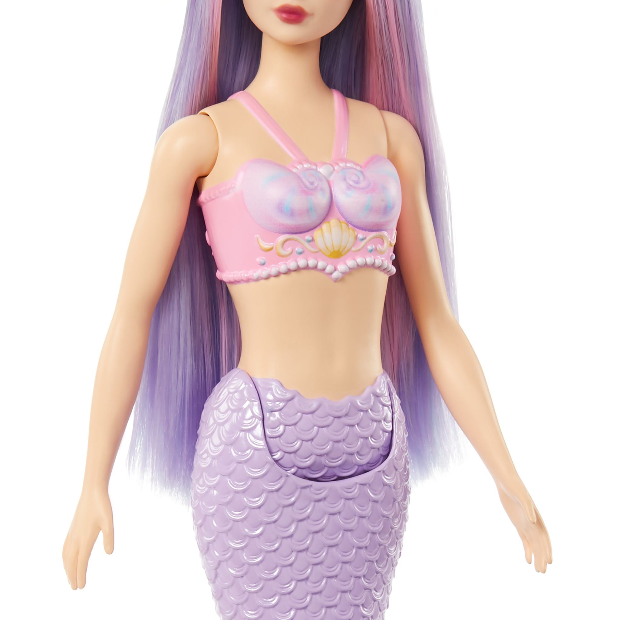 Barbie Dreamtopia Purple Mermaid Doll - Ideal for Magical Play