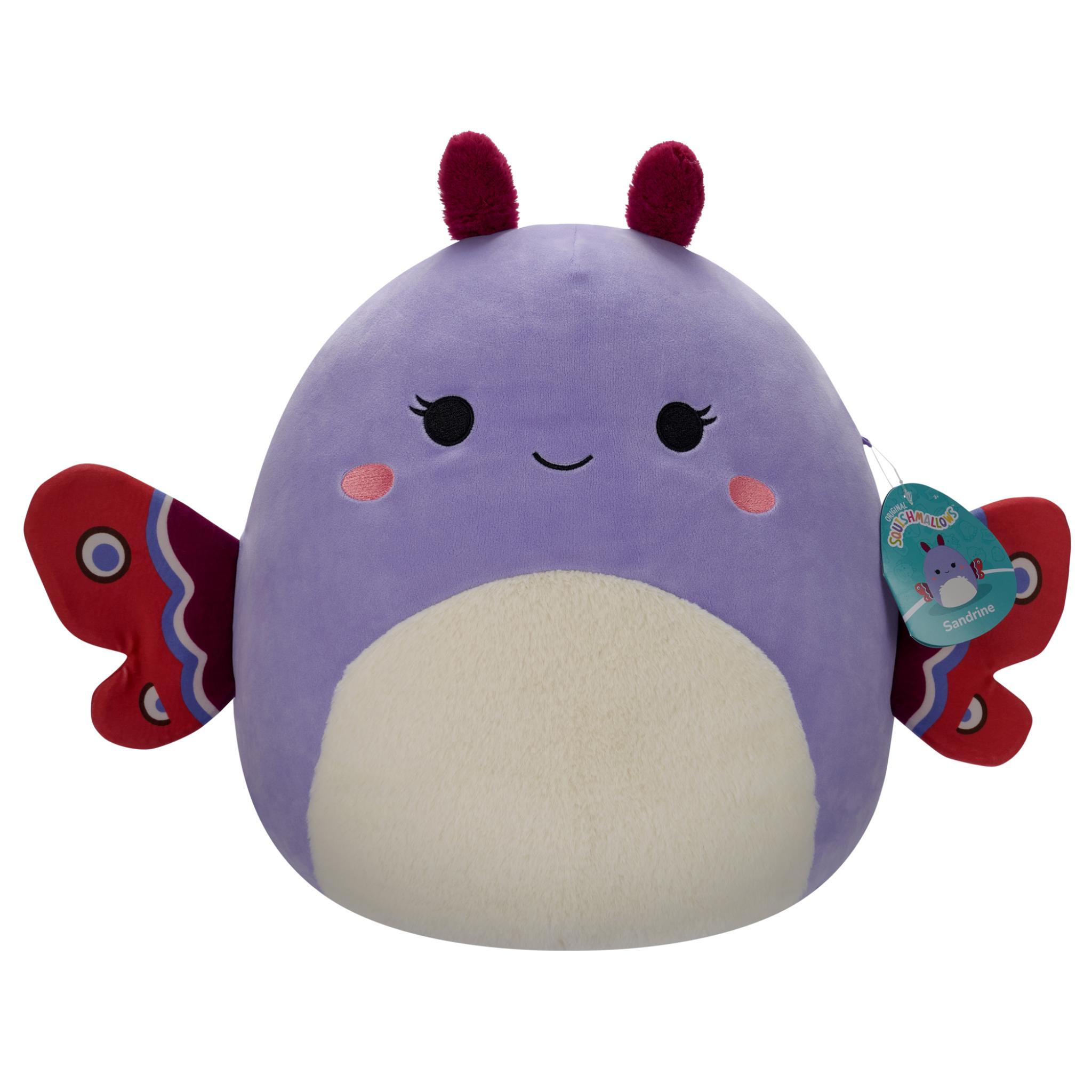 14-Inch S16 Squishmallows Plush Toy: Sandrine The Moth