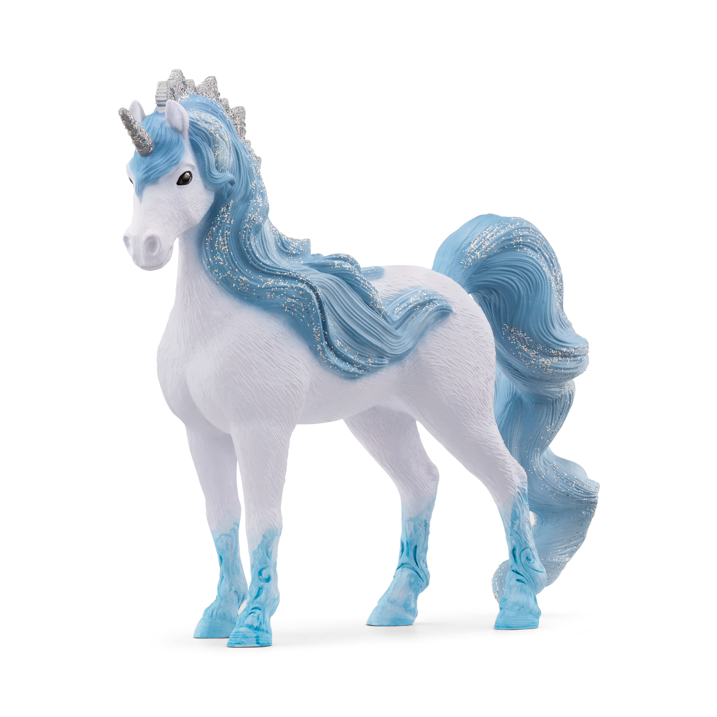 Schleich Enchanting Flowy Blue - Tailed Unicorn Mare for Imaginative Play