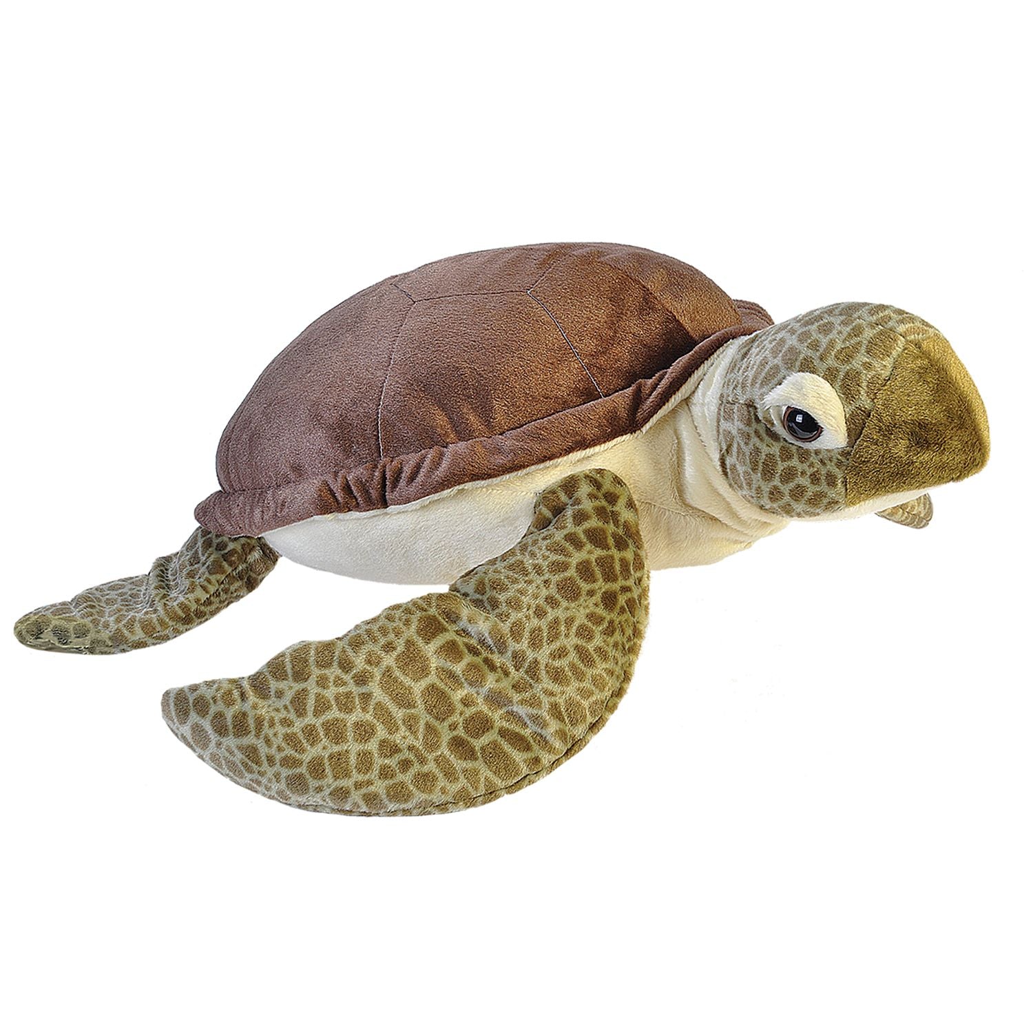 Wild Republic Jumbo 30-Inch Sea Green Turtle Cuddlekins - Ideal Huggable Toy