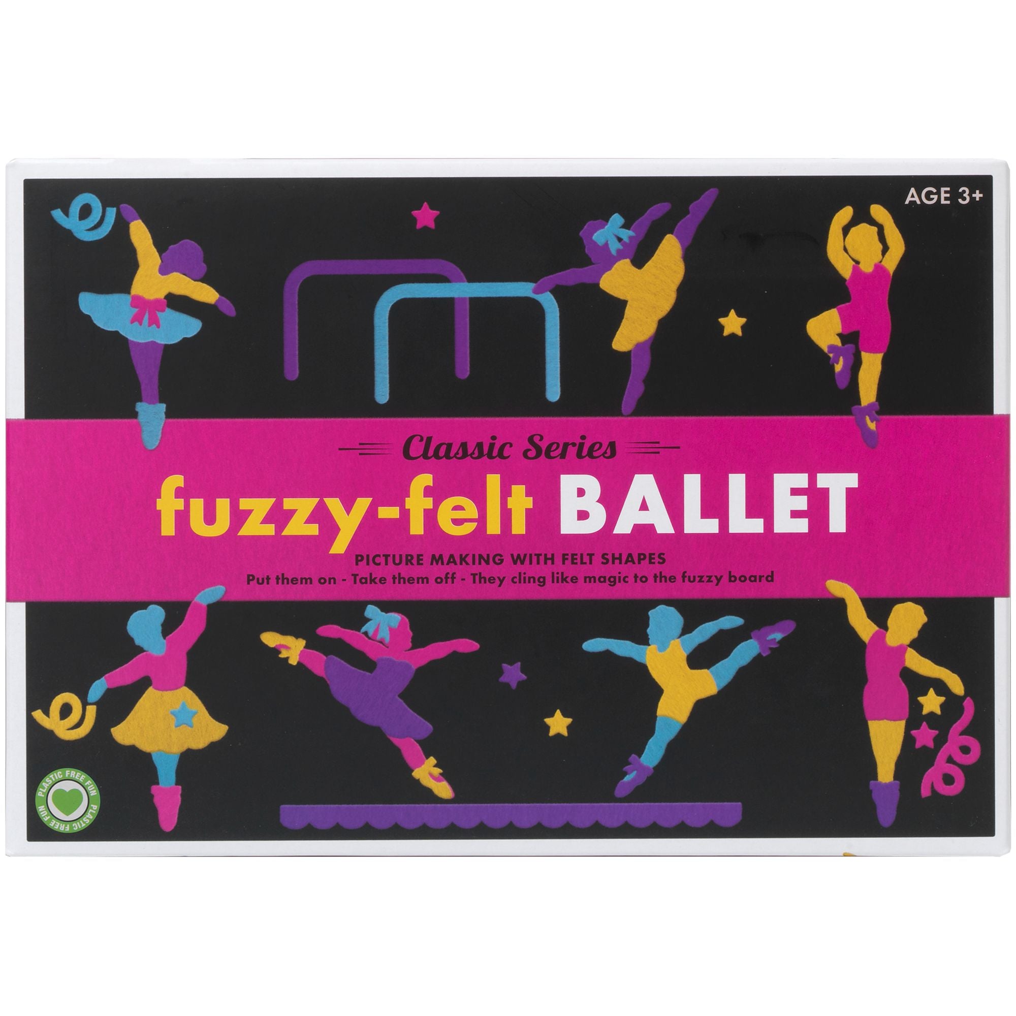 Hot! Fuzzy Felt Classic Ballet Set