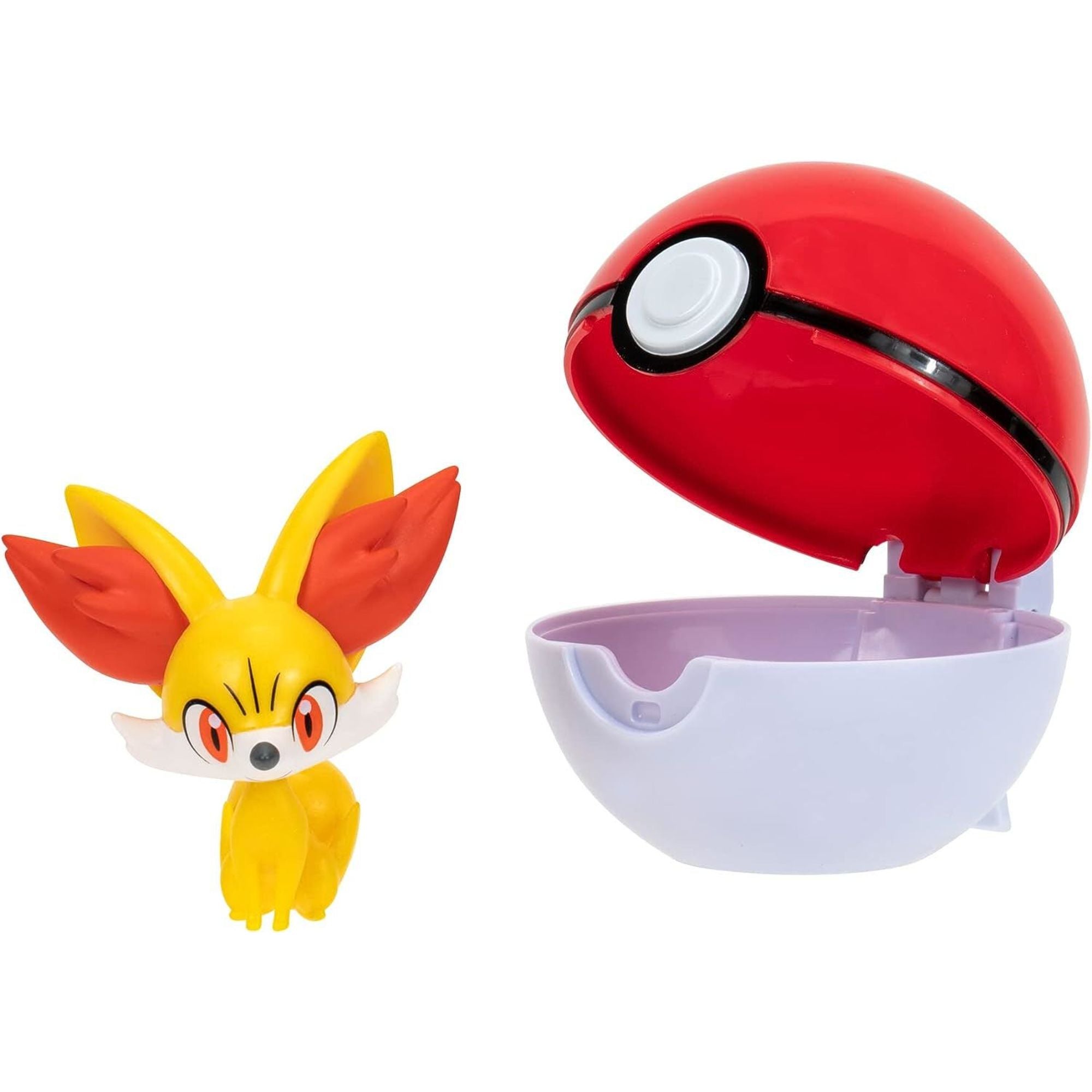 Hot! Pokemon Clip N Go Fennekin & Poke Ball Set