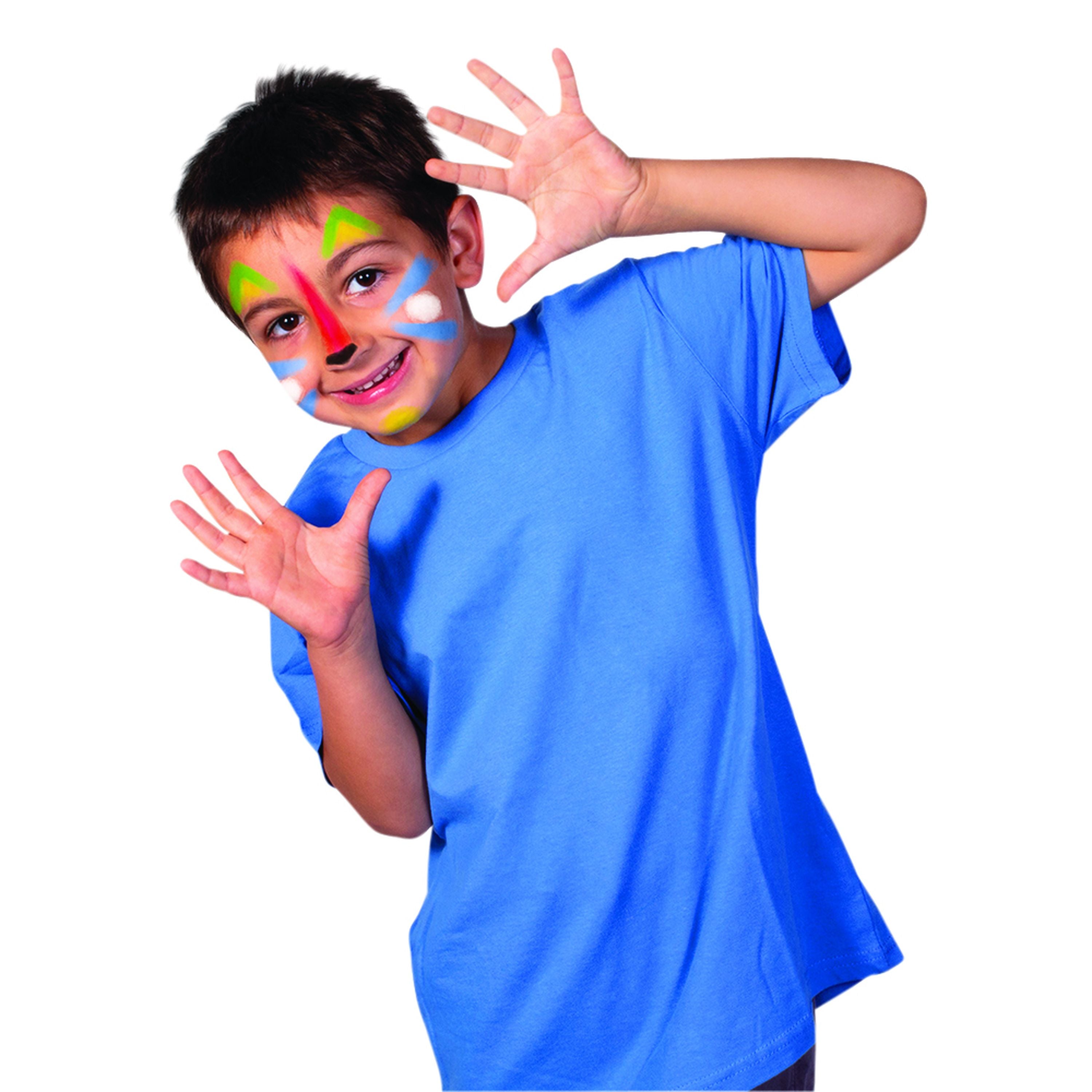 Hot Sale! Jovi Classic Oil-based Face Paint Set with 6x8ml of 12 Vibrant Colors for Kids