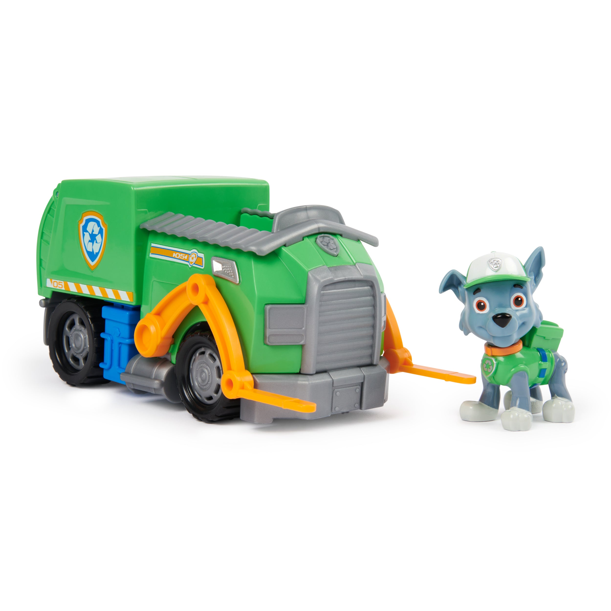PAW Patrol Rocky's Sustainable Recycle Truck - Great Toy for Adventure