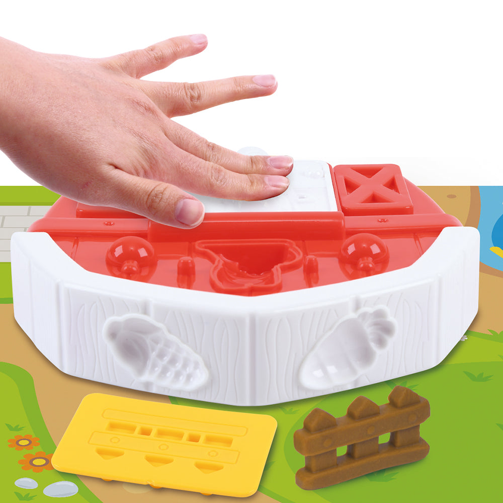 Hot Sale! Playgo Toys Farmhouse & Friends Gluten-Free Dough Playset for Kids Aged 3+