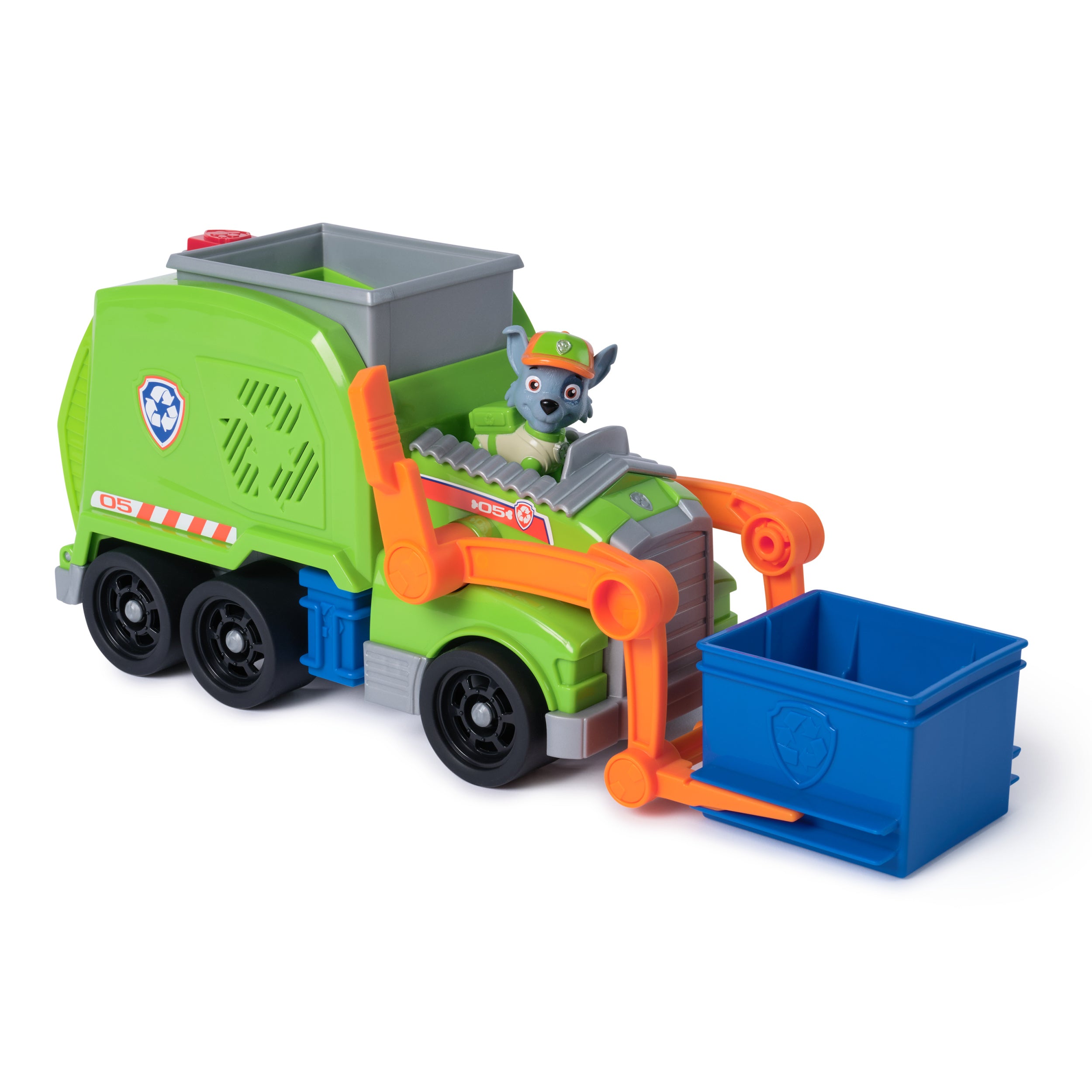 PAW Patrol Eco-Friendly Crush N Roll Recycling Truck Toy - Ideal for Kids Aged 3+