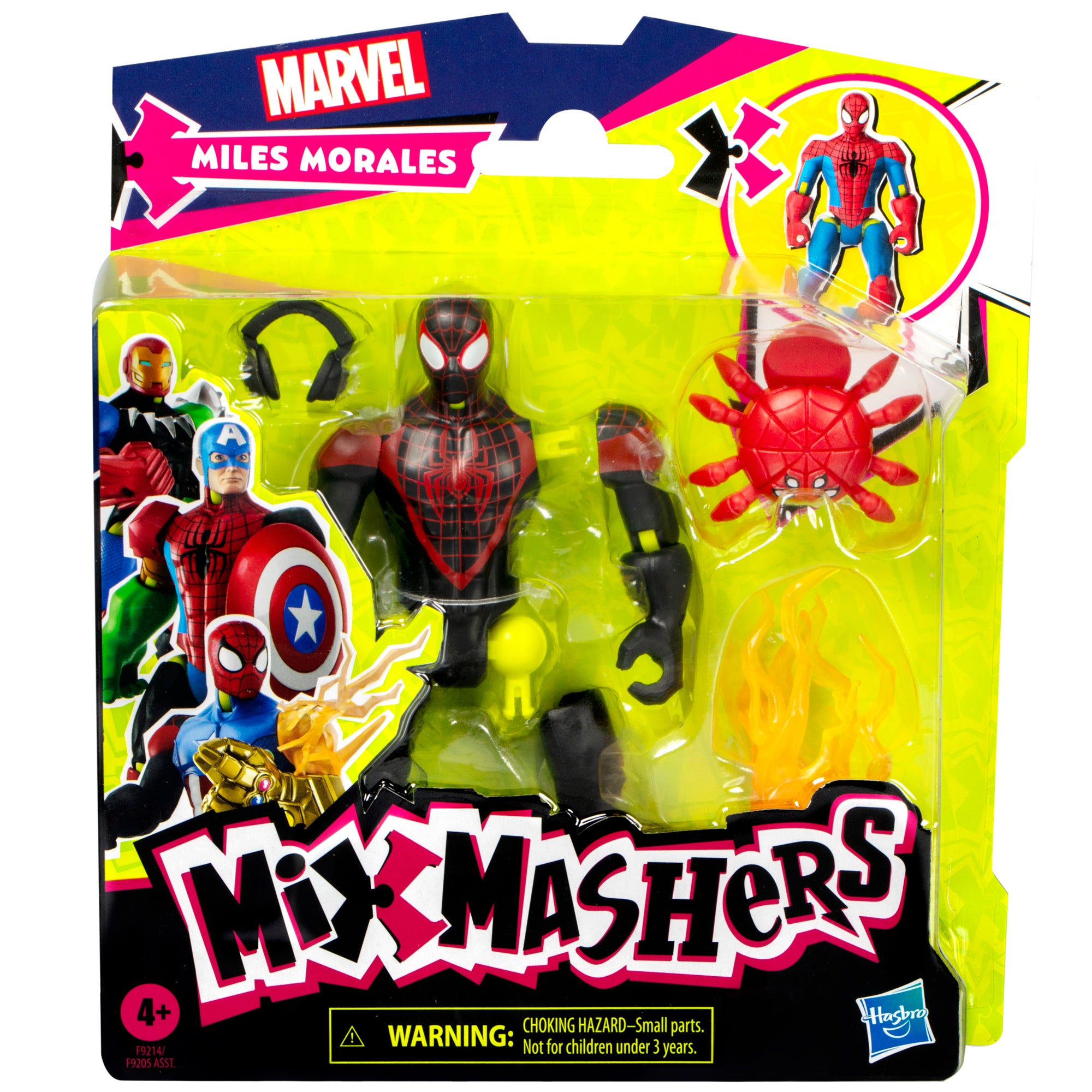 Spiderman Mixmashers Miles Morales Collectible Basic Action Figure
