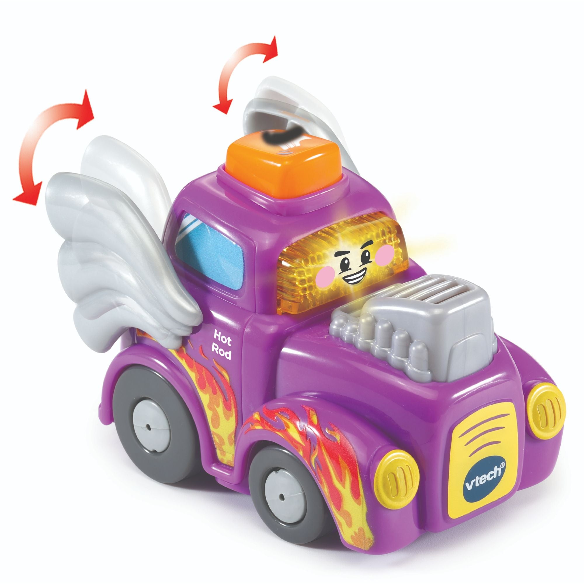 VTech Toot-Toot Drivers Hot Rod - Adorable Vehicle with Fun Features