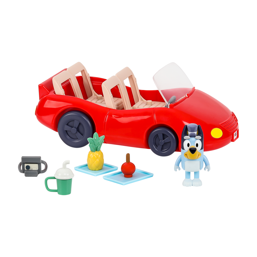 Bluey Series 9: Exclusive Convertible Playset with 2.5' Bluey Figure
