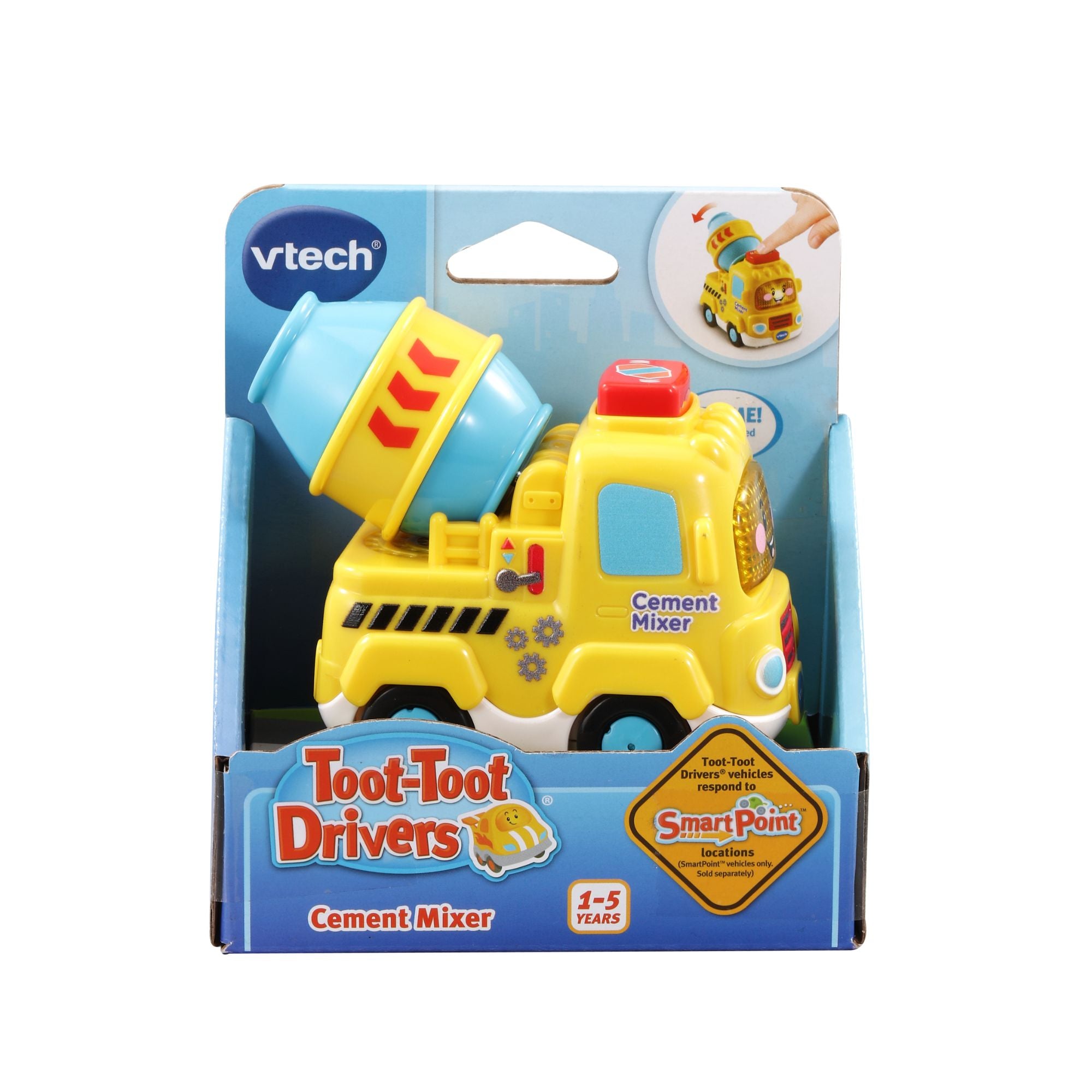 Hot Deal: VTech Toot-Toot Drivers Cement Mixer Vehicle for Kids Aged 1 - 5