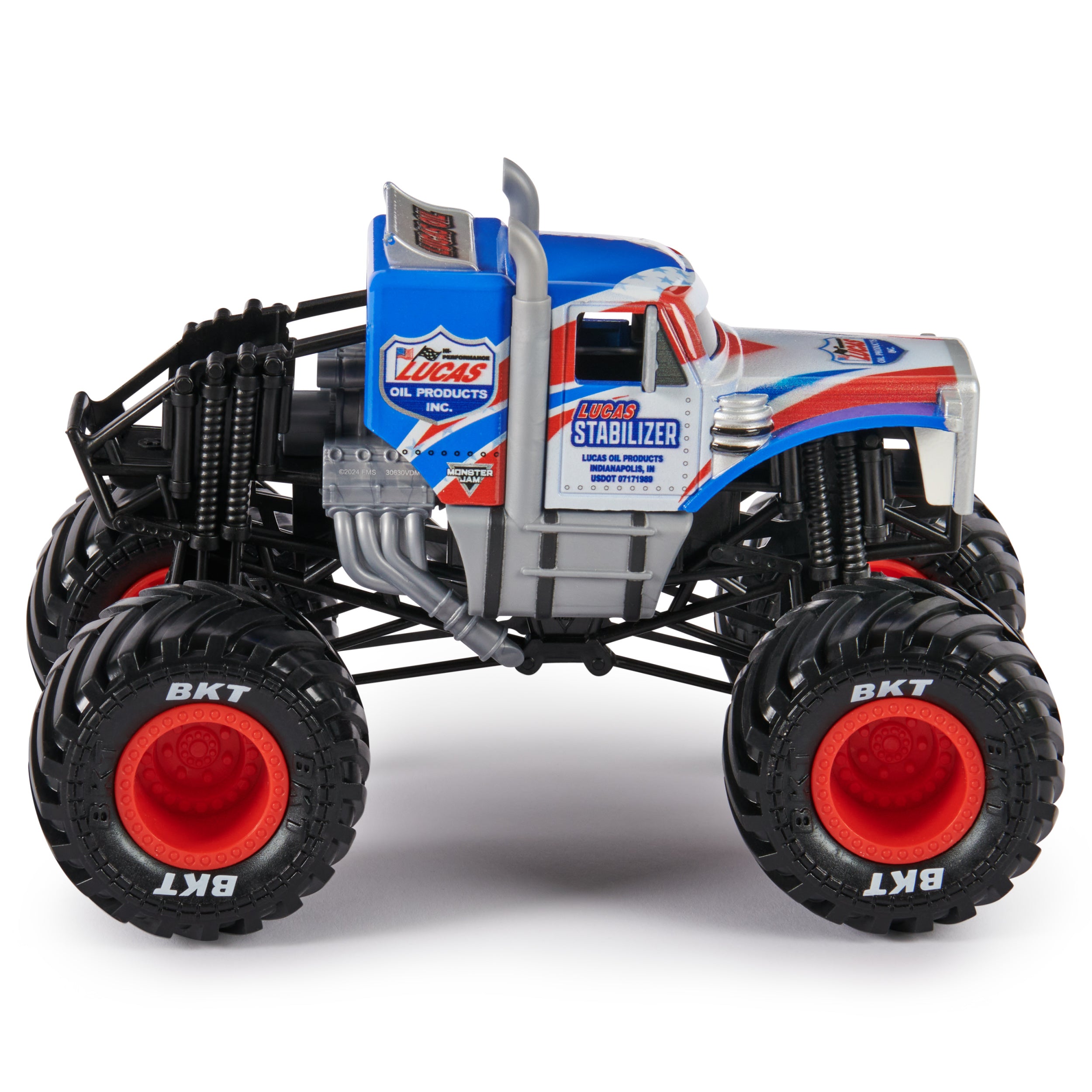 21st Series Monster Jam 1:24 Scale Lucas Stabilizer Die - Cast Monster Truck