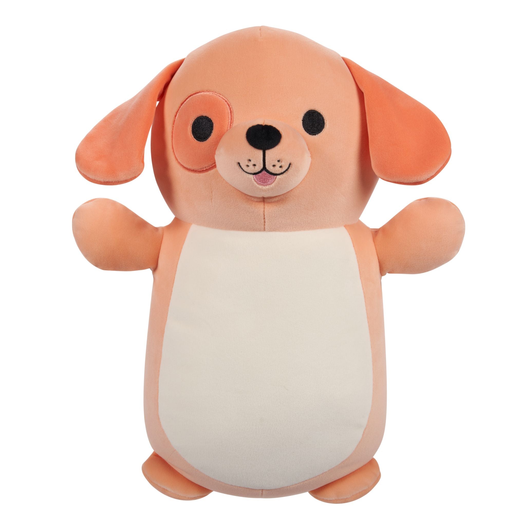10-Inch Squishmallows Hugmees Drella Peach Dog Plush - Must-Have!