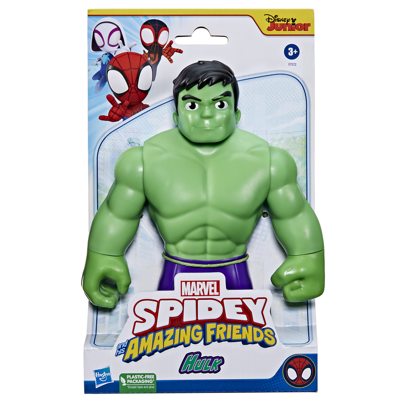Spidey & Friends Supersized 9-Inch Hulk Action Figure