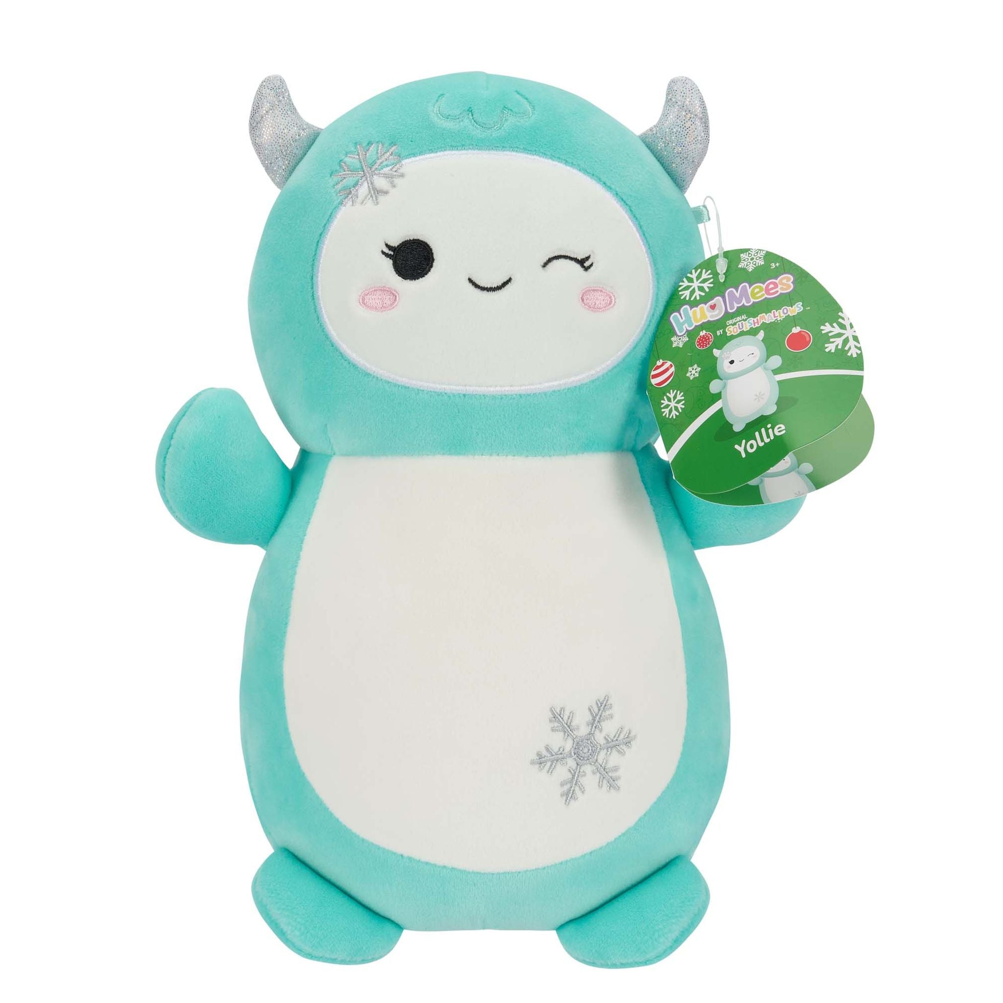 Limited Time Offer! 14-Inch Squishmallows Christmas Hugmees Plush - Yollie The Yeti