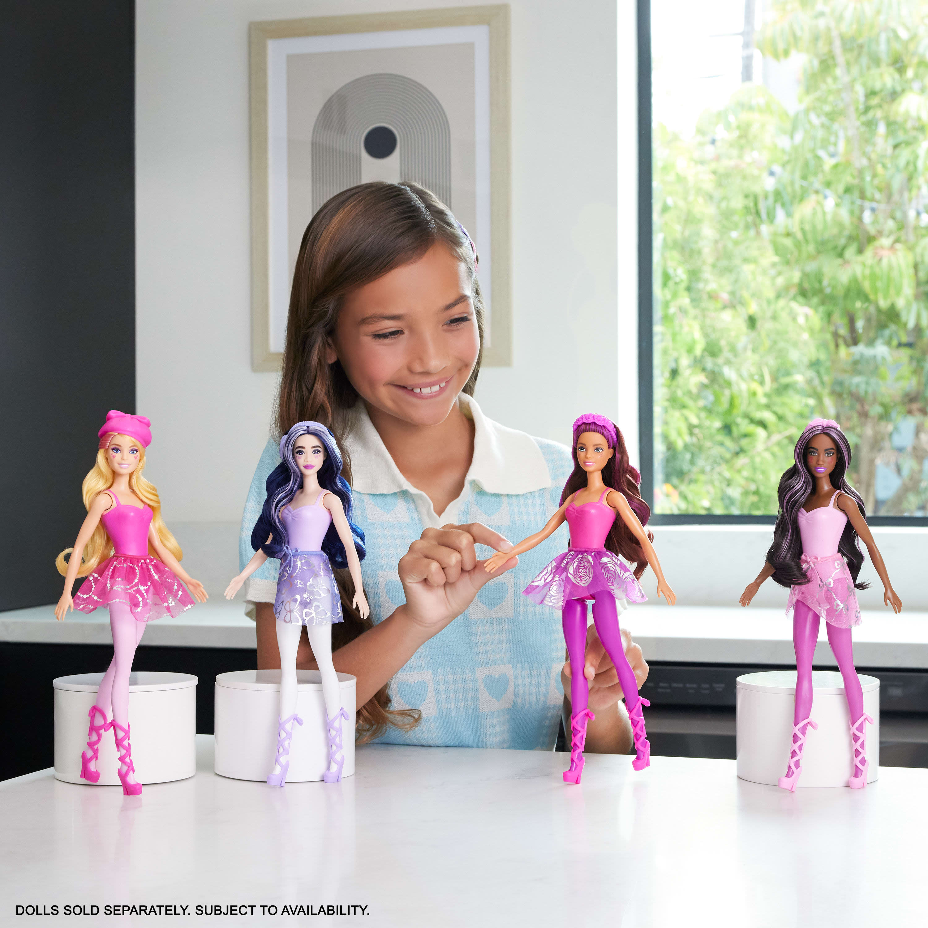 Hot! Barbie Colour Reveal Balletcore Surprise Doll