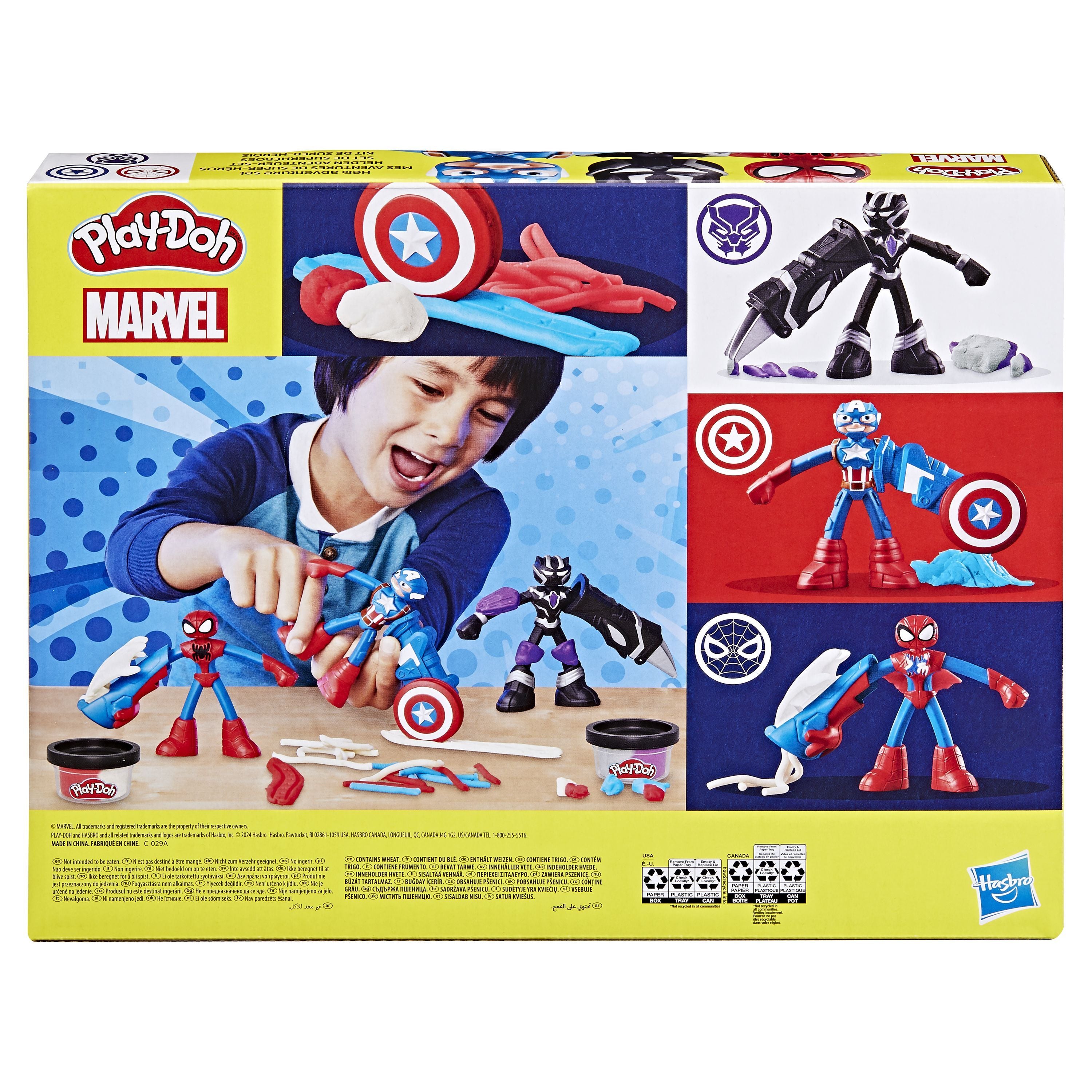 Play-Doh Marvel Superhero Adventure Set for Creative Kids