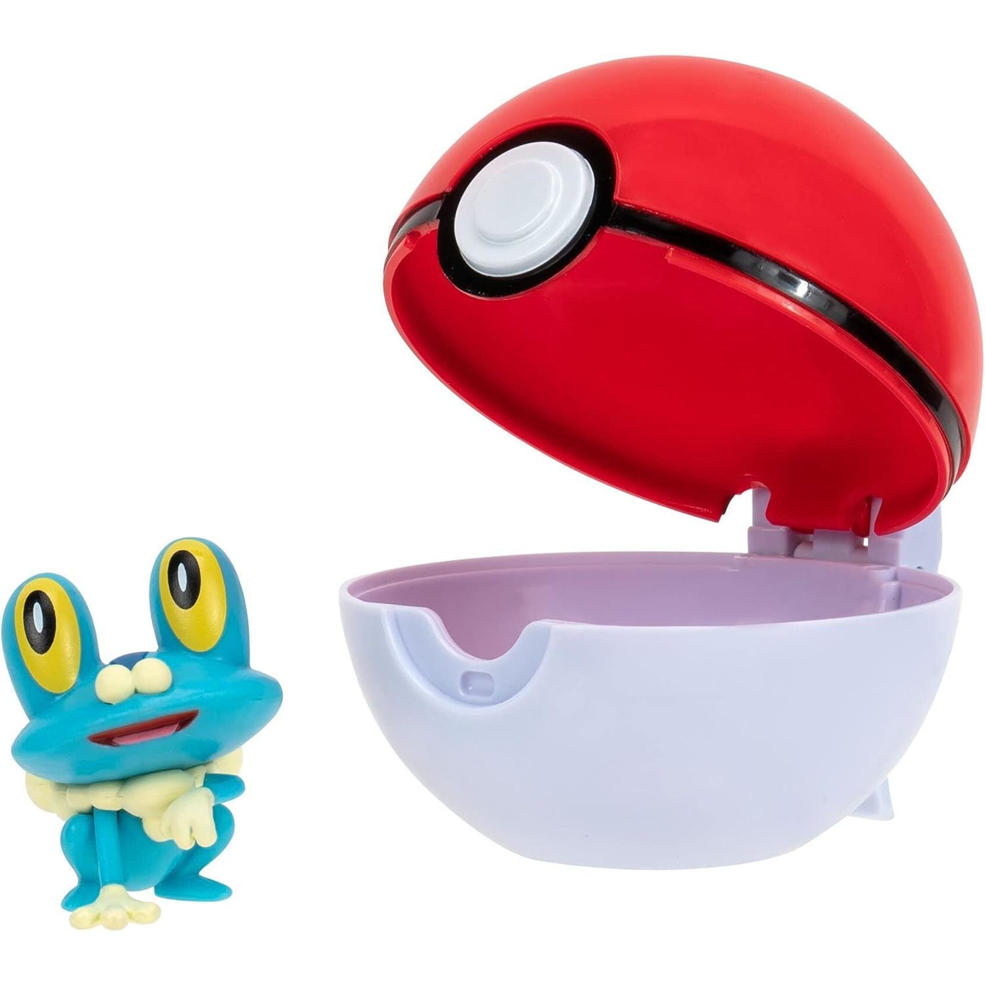 Hot Deal! Pokemon Clip N Go Set with Froakie Figure and Poke Ball for Ages 4+