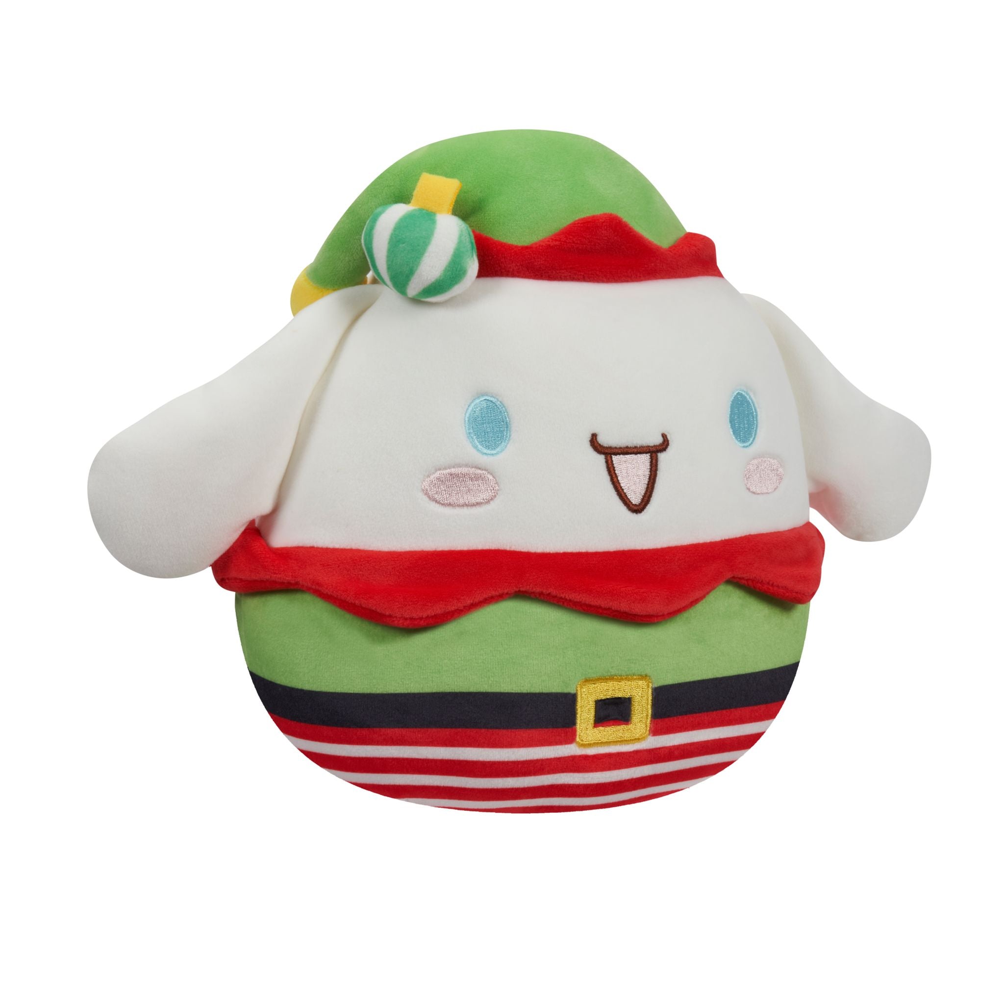 Limited-time Offer: 8 Inch Squishmallows Sanrio Christmas Cinnamoroll Elf Plush