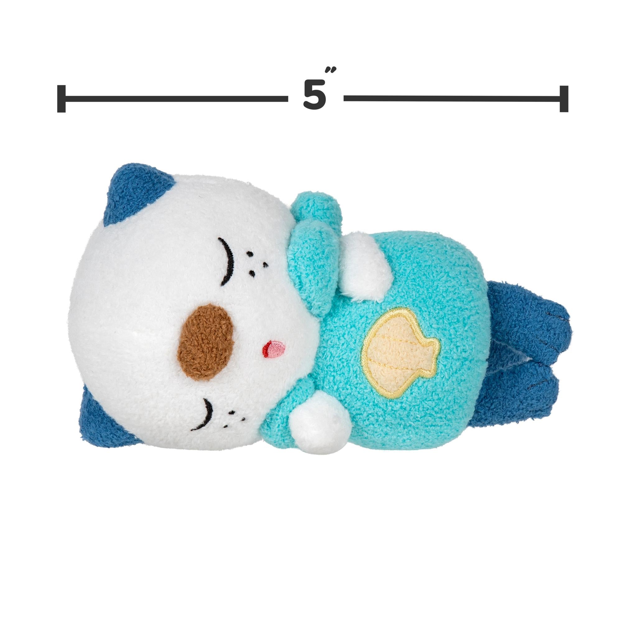 5-Inch Adorable Sleeping Plush Oshawott from Pokémon