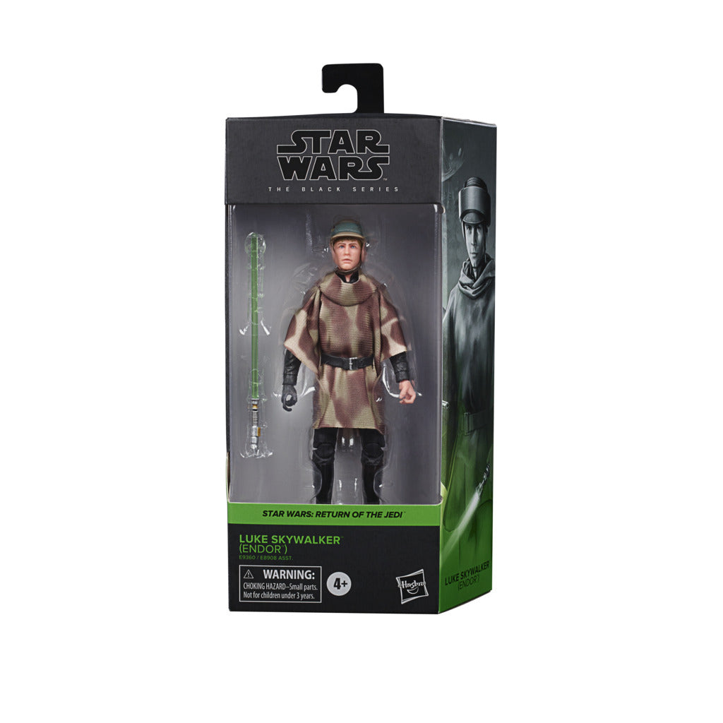 Hot! Star Wars The Black Series 6-Inch Luke Skywalker (Endor) Action Figure