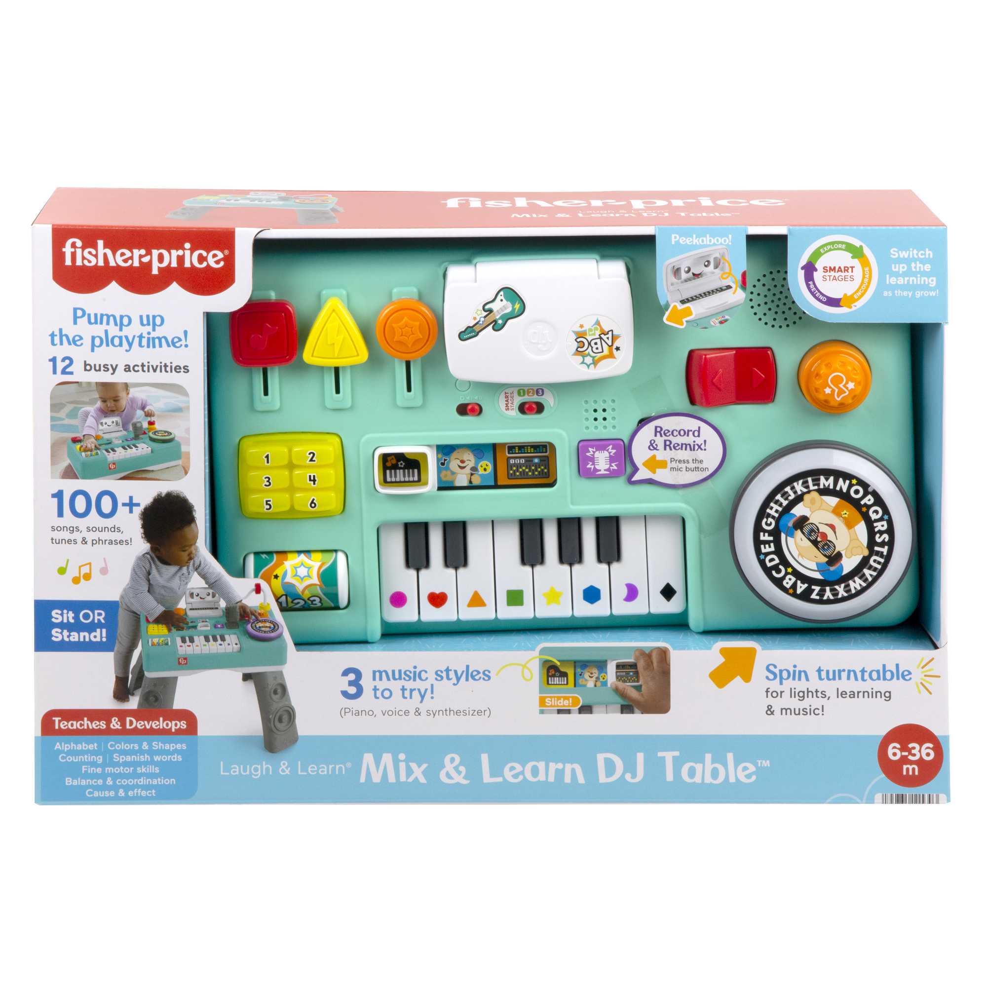 Fisher-Price DJ Table: Mix & Learn Fun!