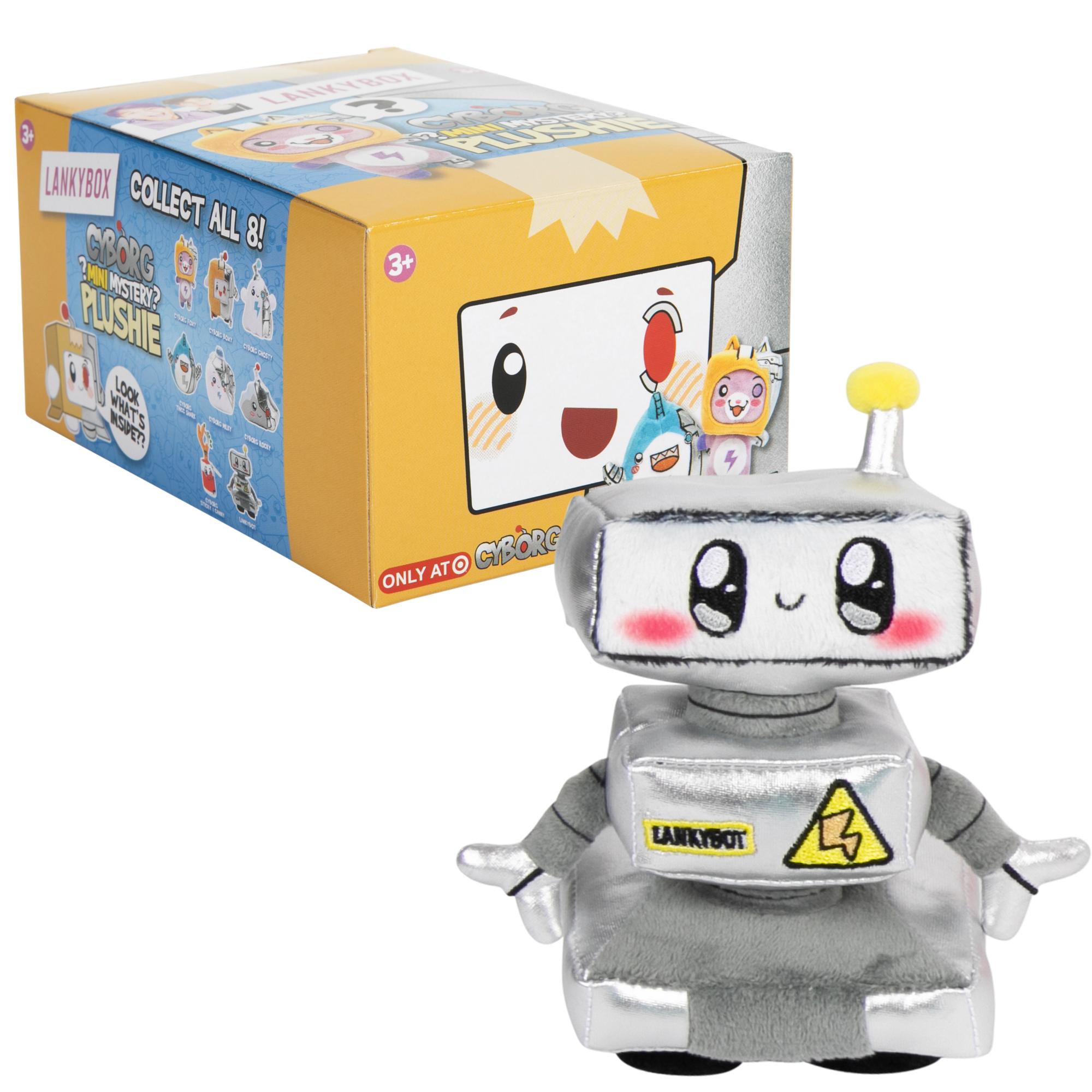 Hot! Lankybox 6-Inch Cyborg S3 Mystery Plush
