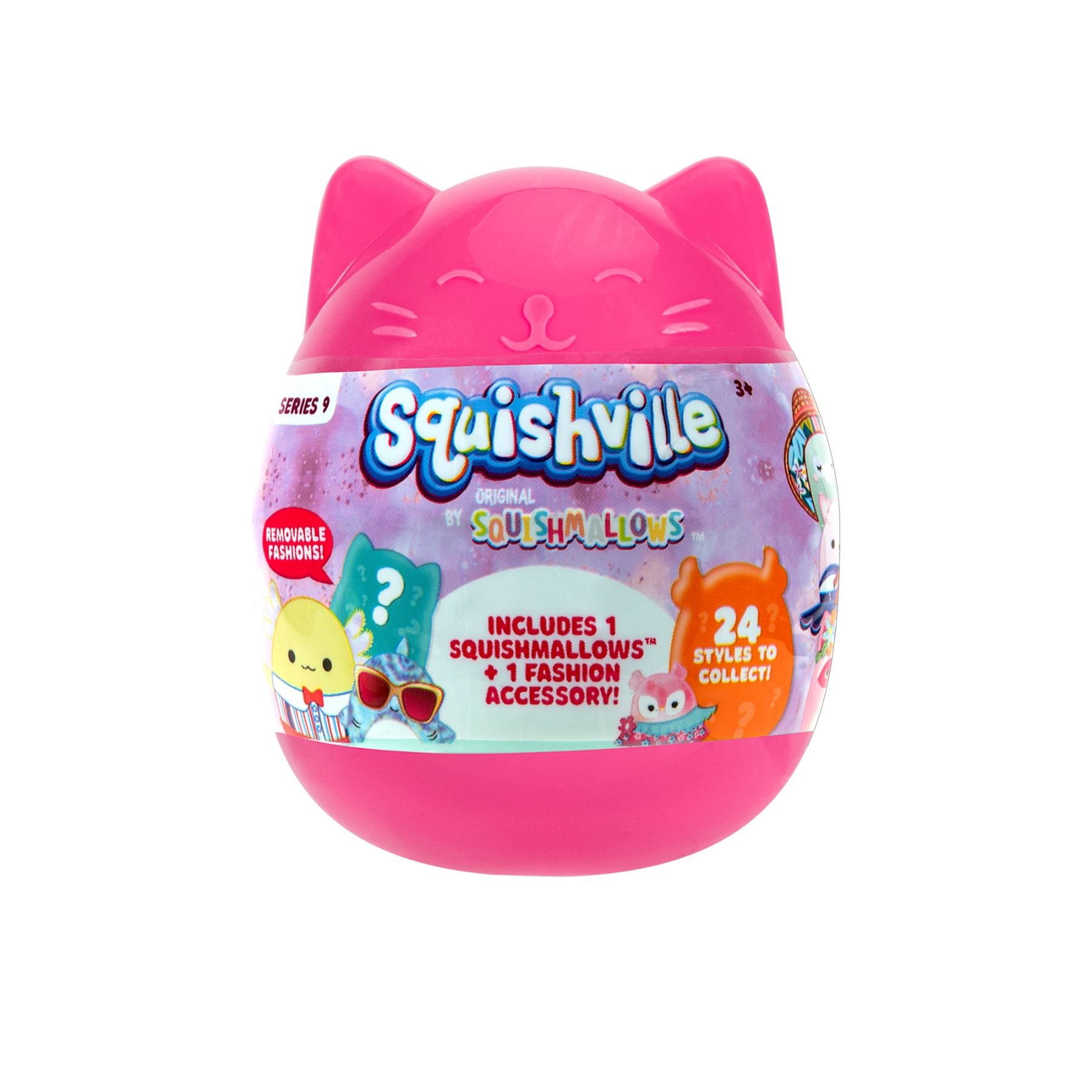 Squishmallows S9 Mini Mystery Plush with Assorted Adorable Styles