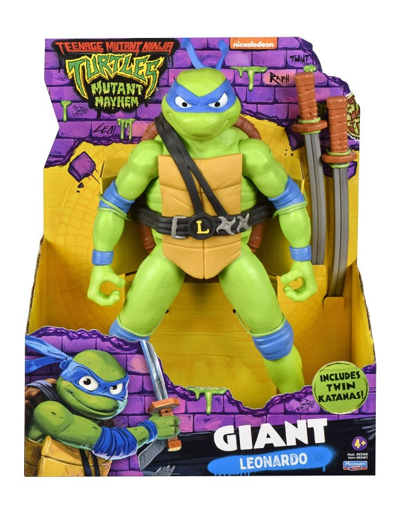 Hot! Teenage Mutant Ninja Turtles: 12-Inch Giant Leonardo Figure