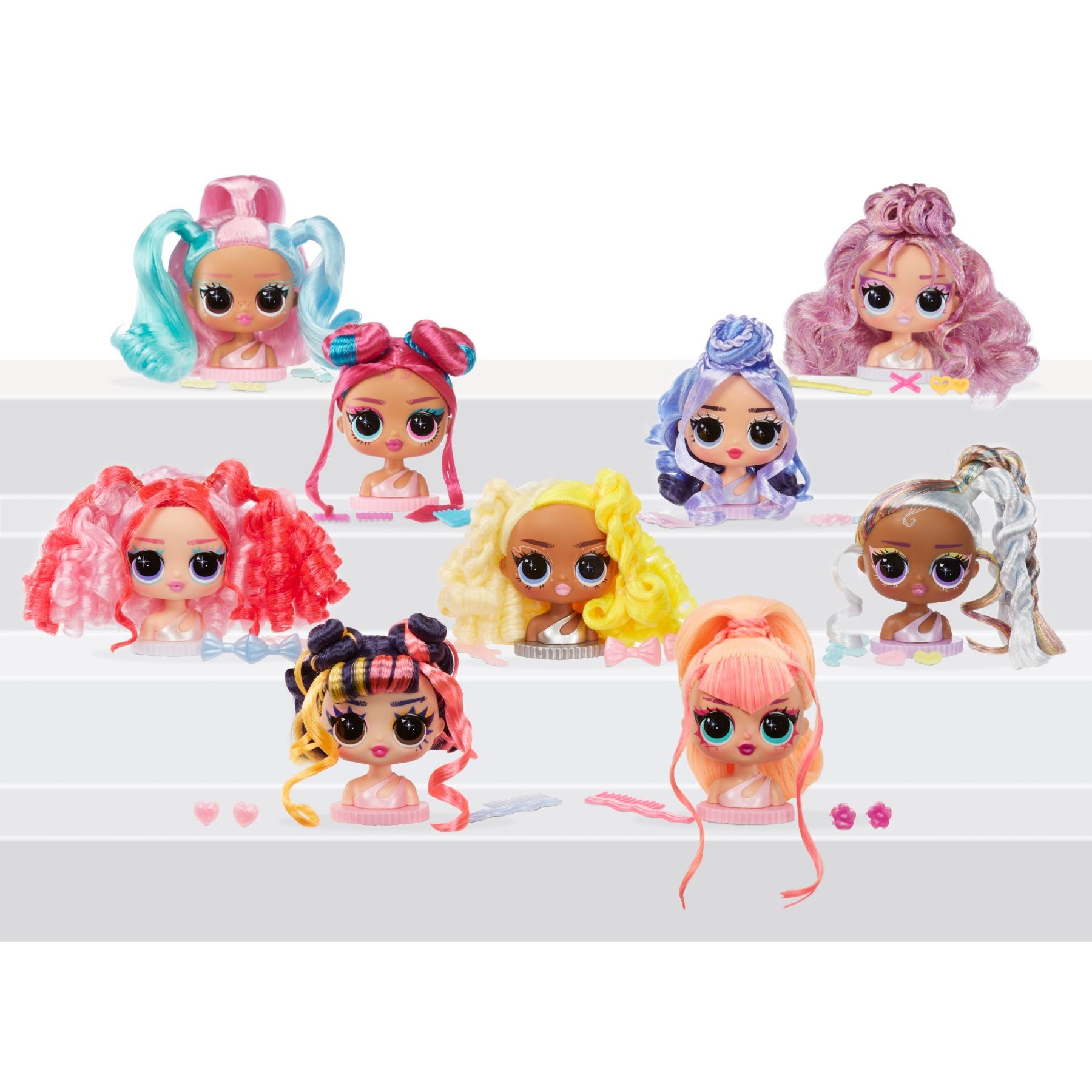 Hot Sale! L.O.L. Surprise Tweens Styling Heads with Assorted Unique Styles