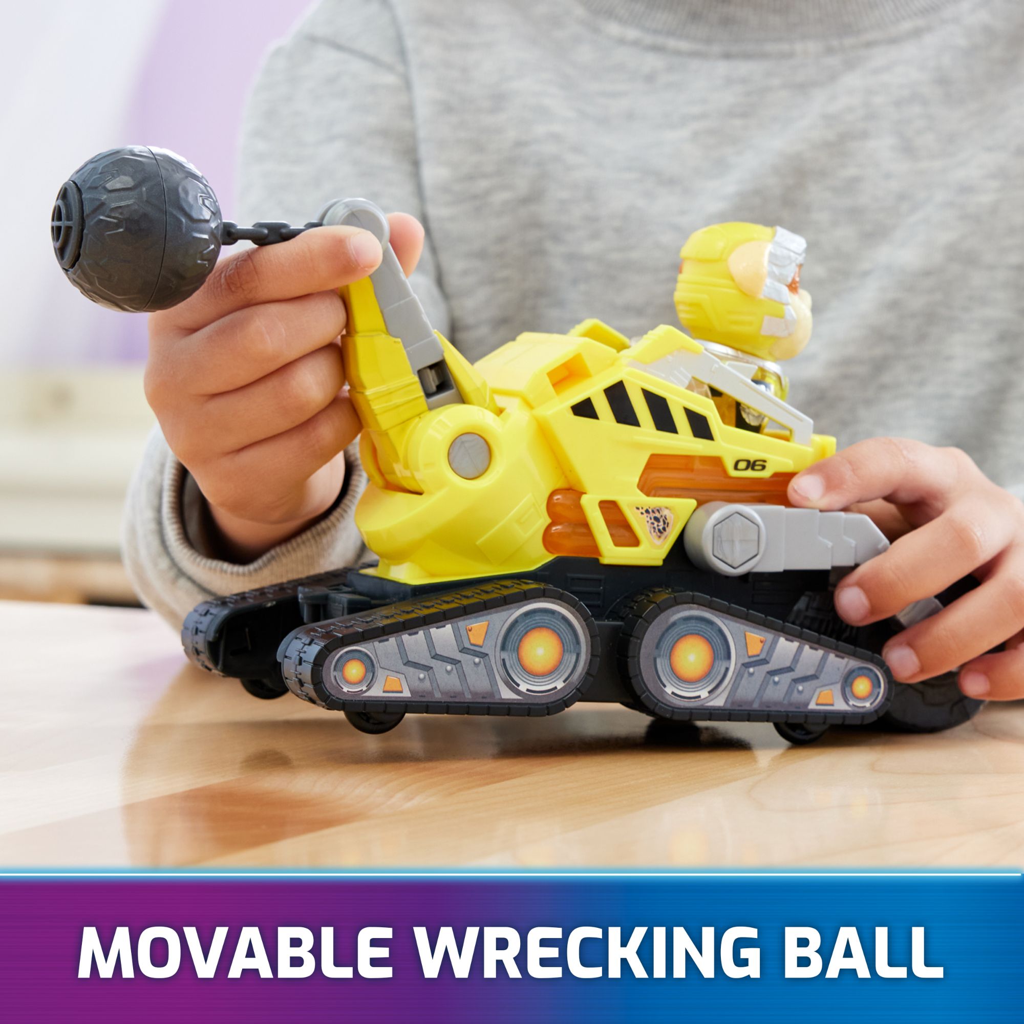 Hot! PAW Patrol The Mighty Movie Rubble's Rescue Vehicle