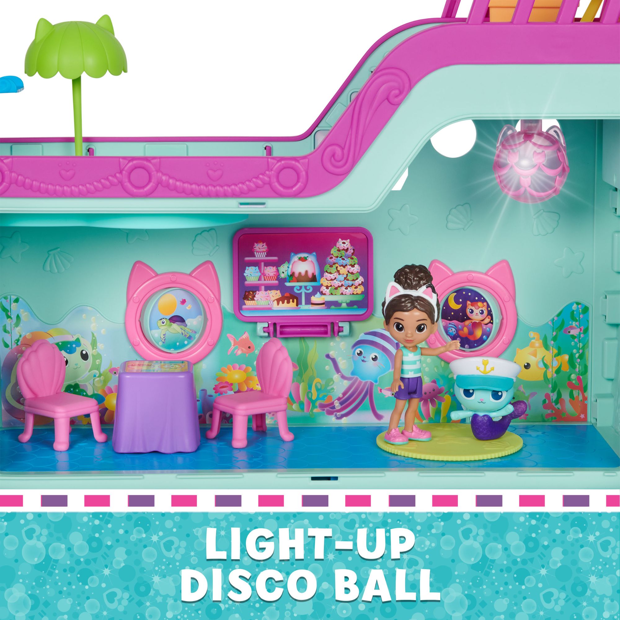 Hot Deal! DreamWorks Gabby's Dollhouse Gabby Cat Friend Ship Playset for Endless Pretend Adventures